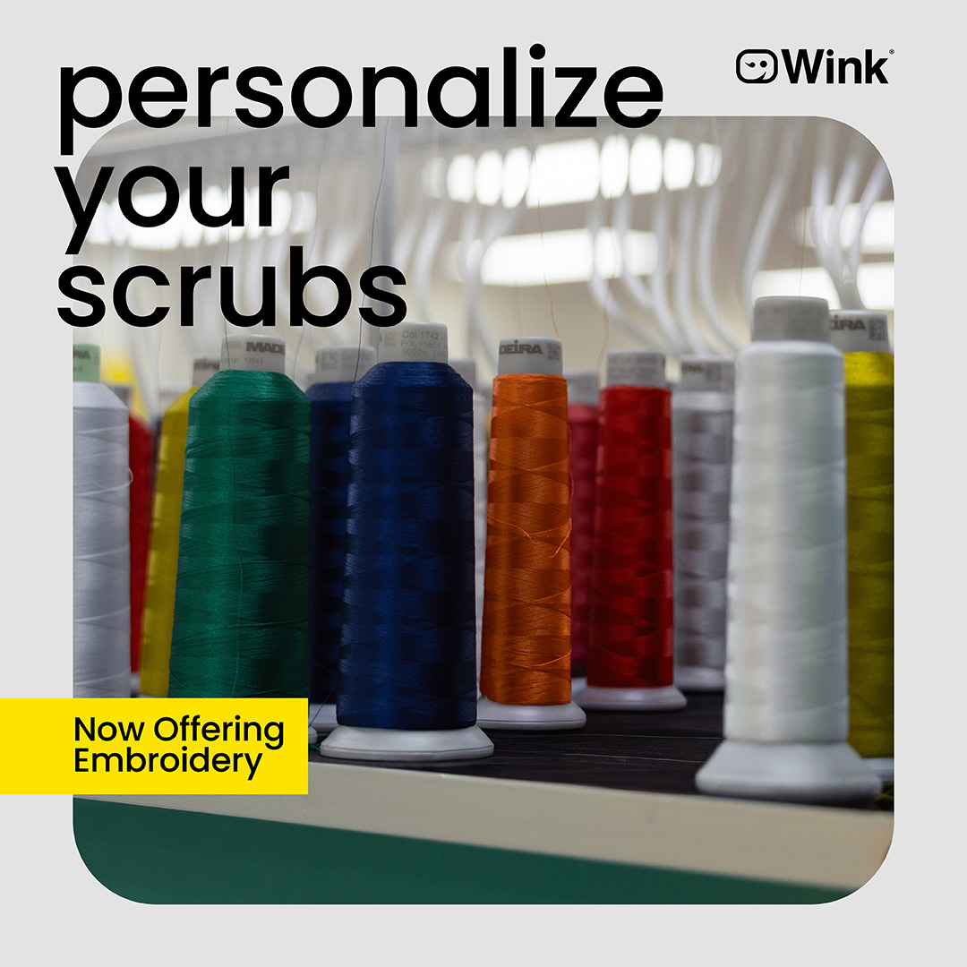 Wink Scrubs Facebook ad