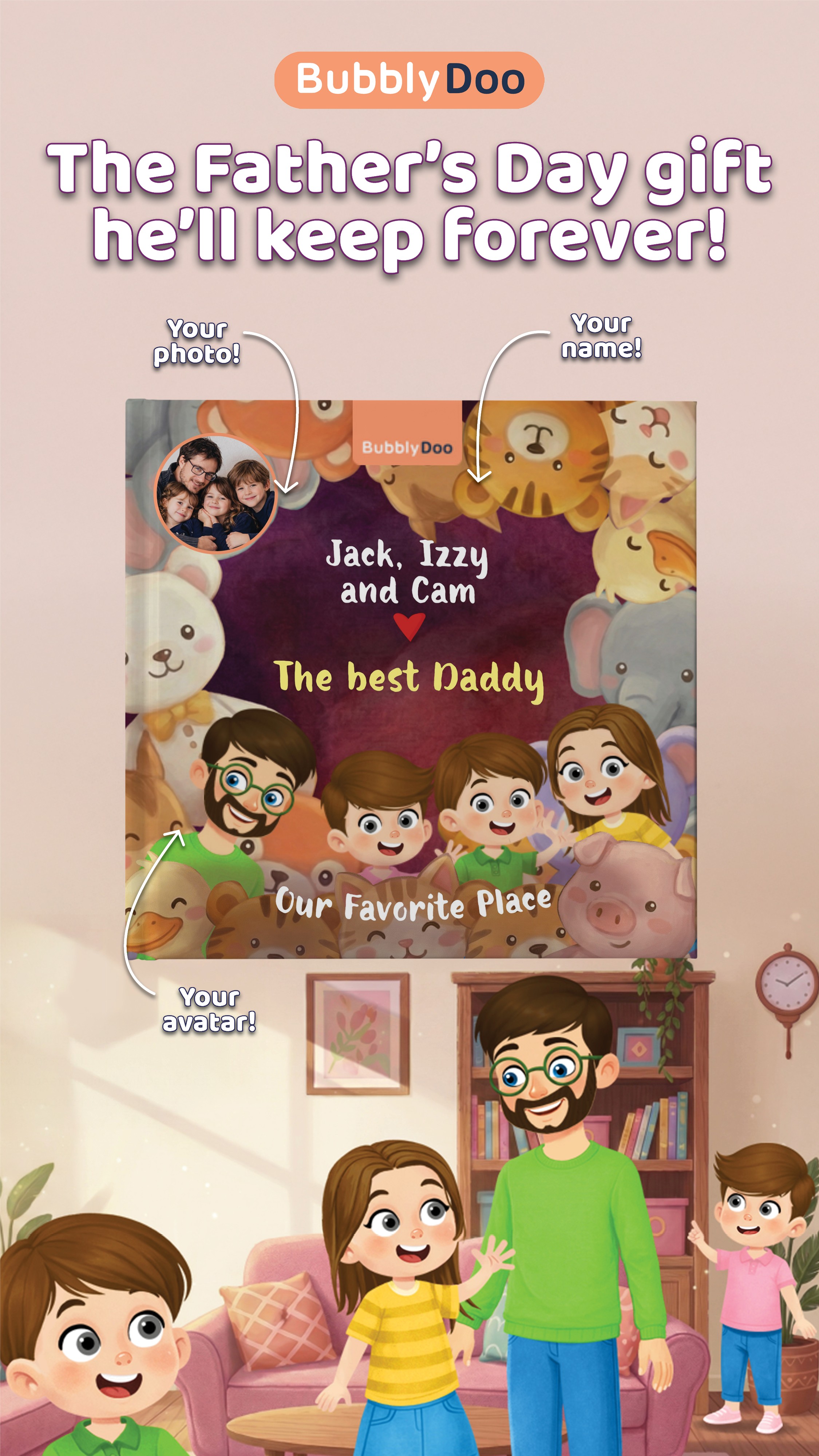 BubblyDoo Books Facebook ad