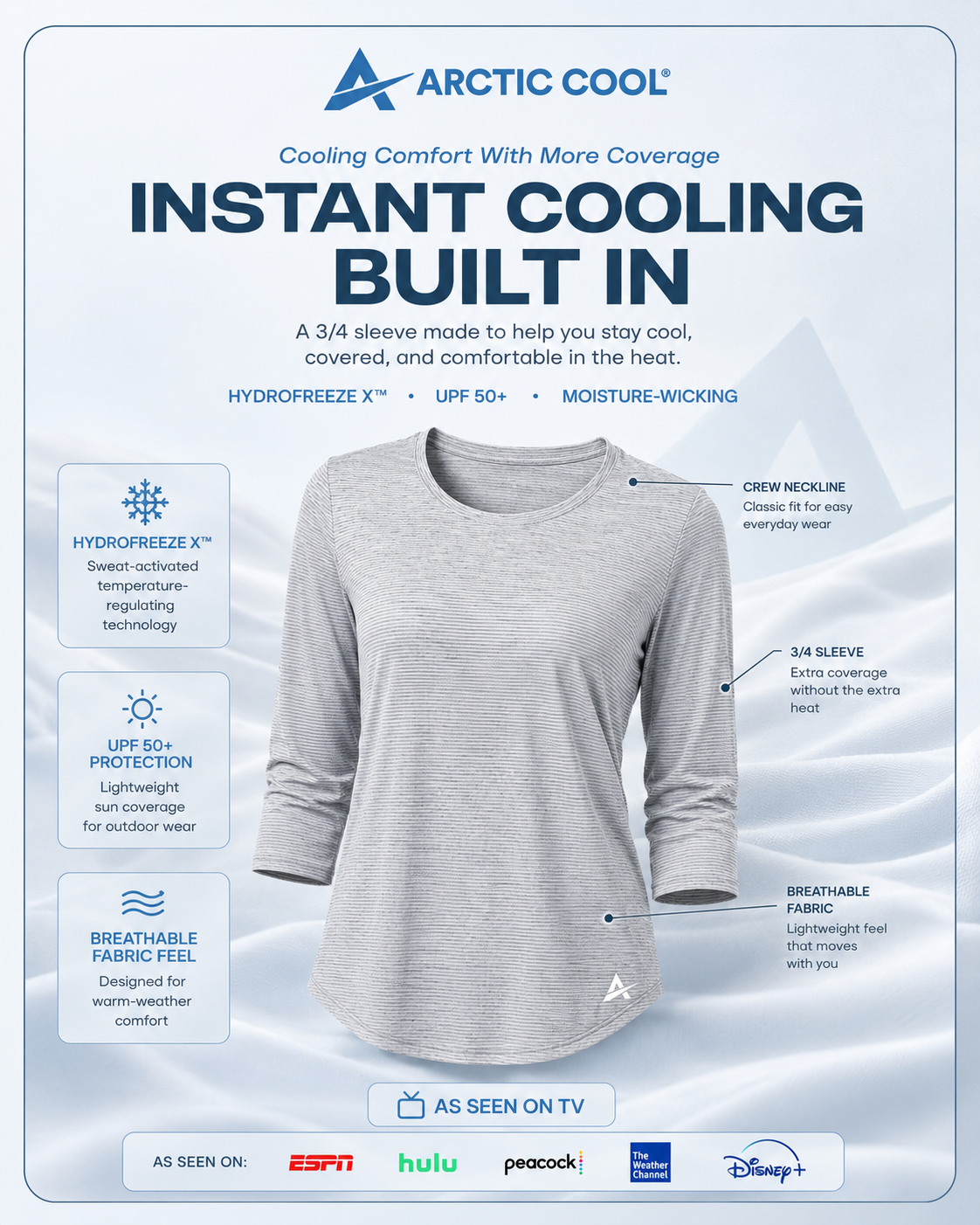 Arctic Cool Facebook ad