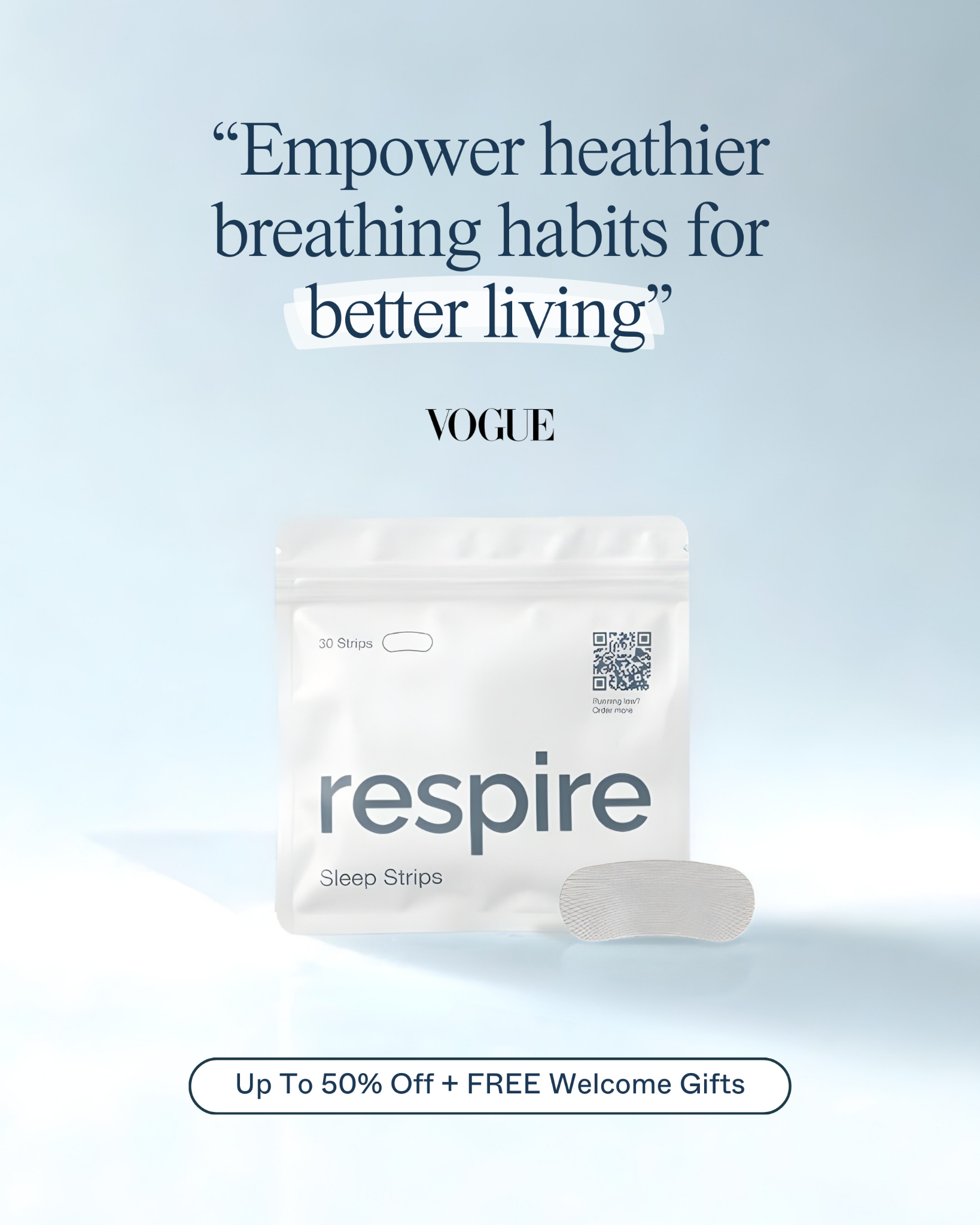 Try Respire Facebook ad