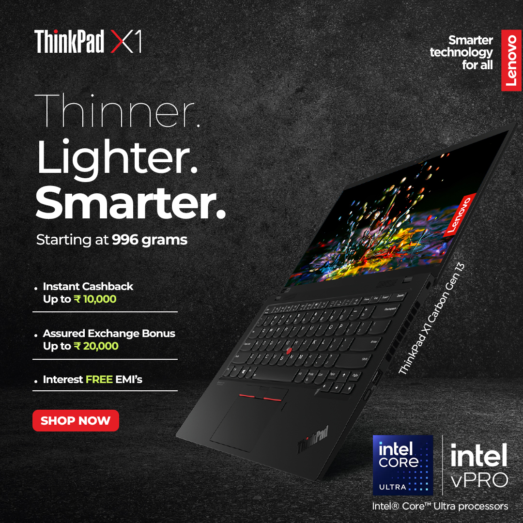Lenovo India Facebook ad