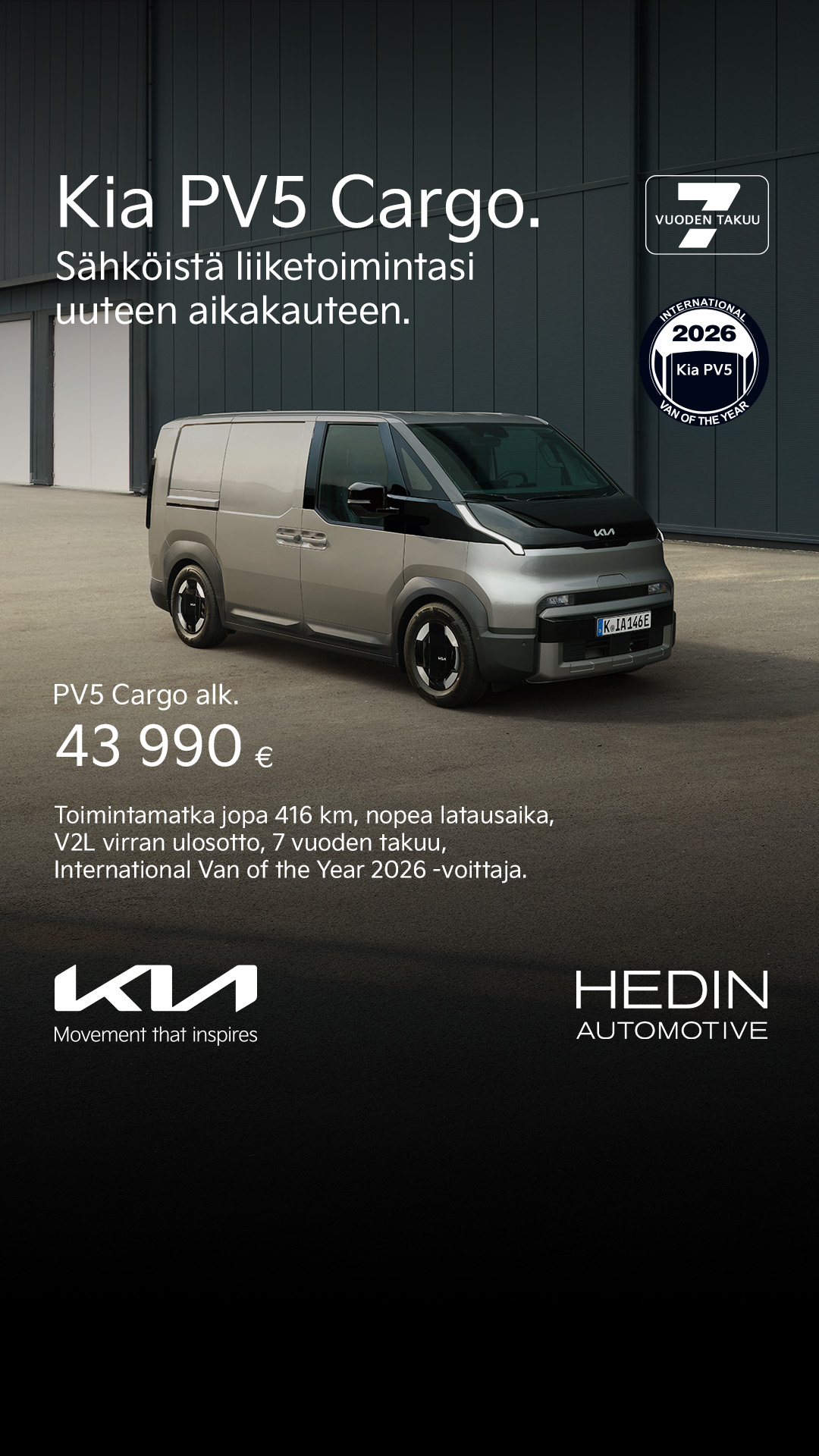 Hedin Automotive Finland Facebook ad