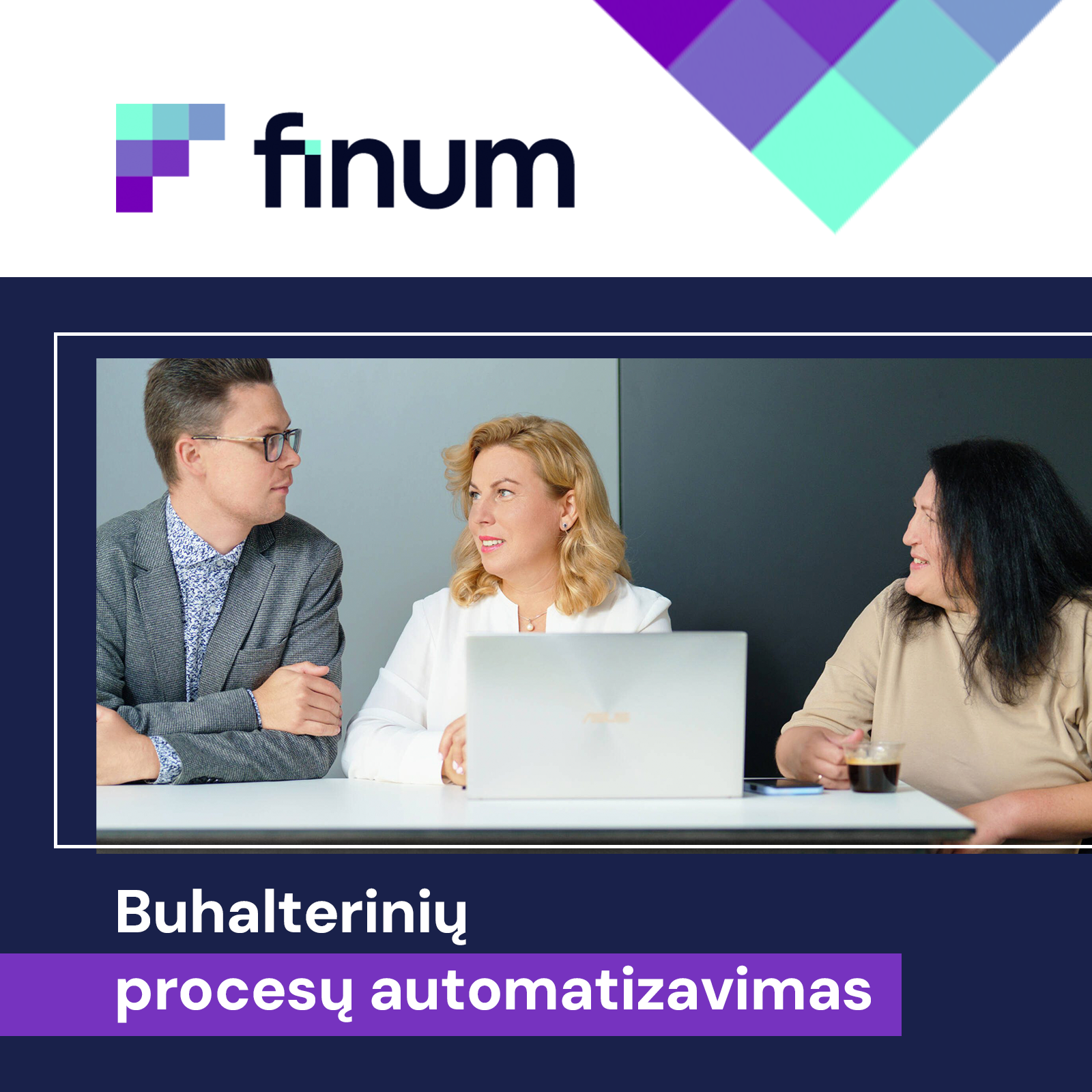 FINUM Facebook ad: Buhalteriai suprantantys verslą