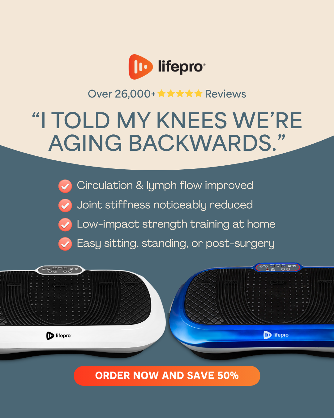 Lifepro Facebook ad