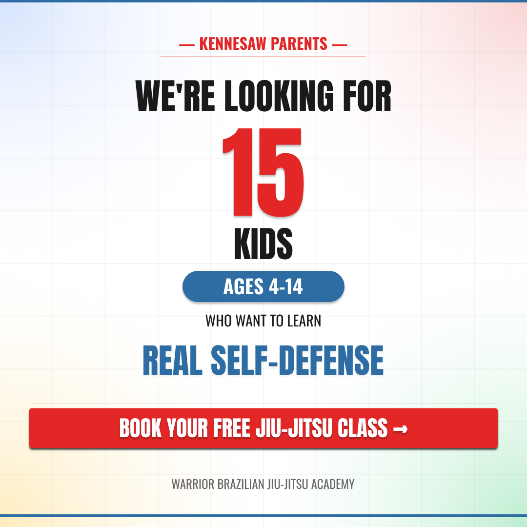 Warrior Brazilian Jiu Jitsu Academy Facebook ad