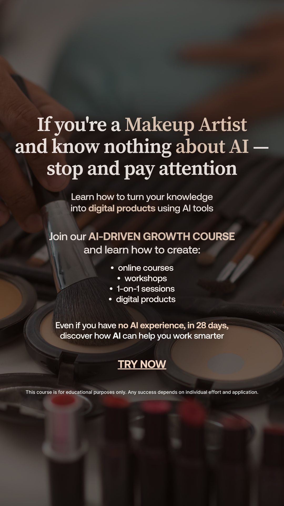 Tori Business Growth Facebook ad