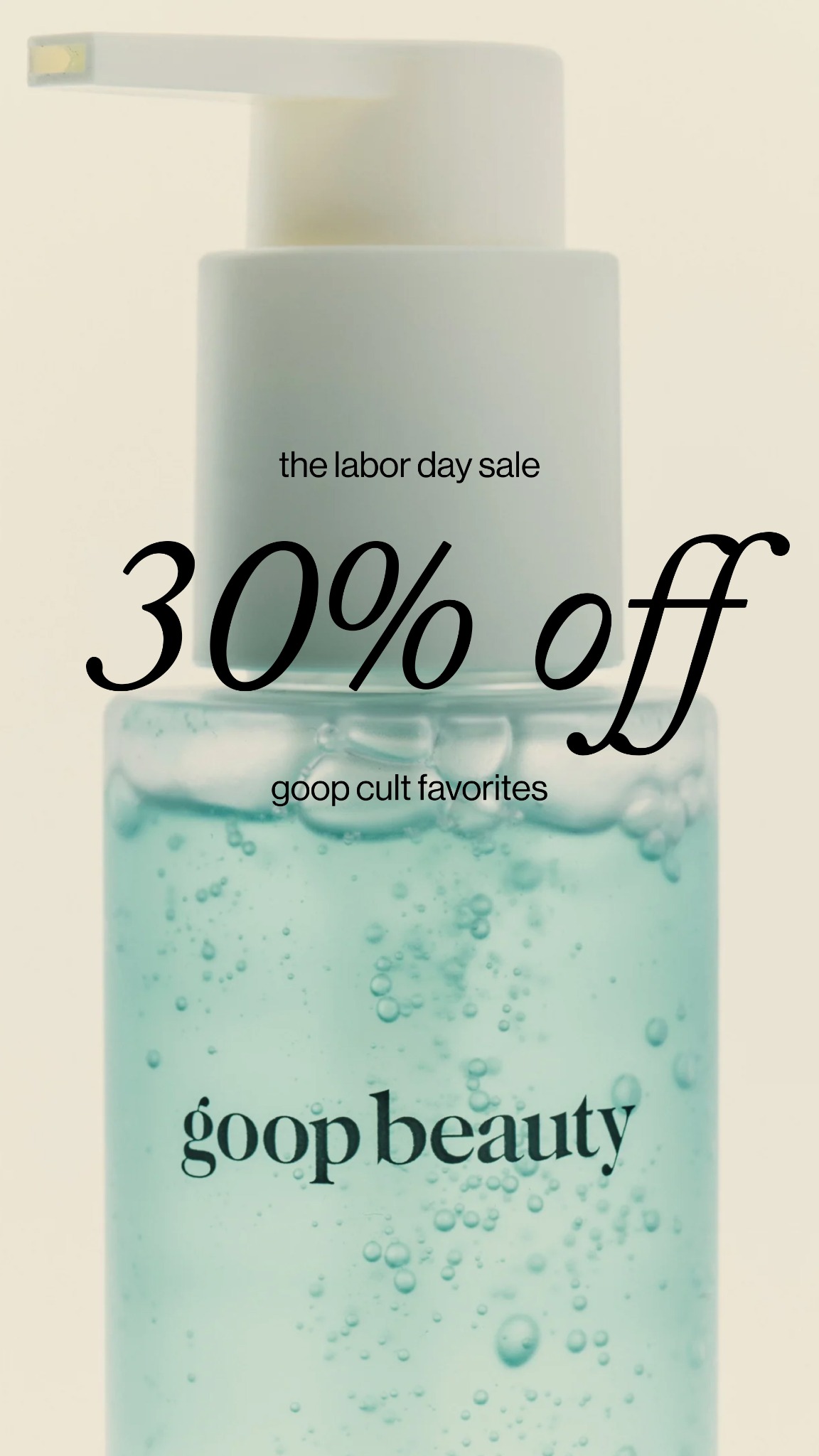 goop Facebook ad