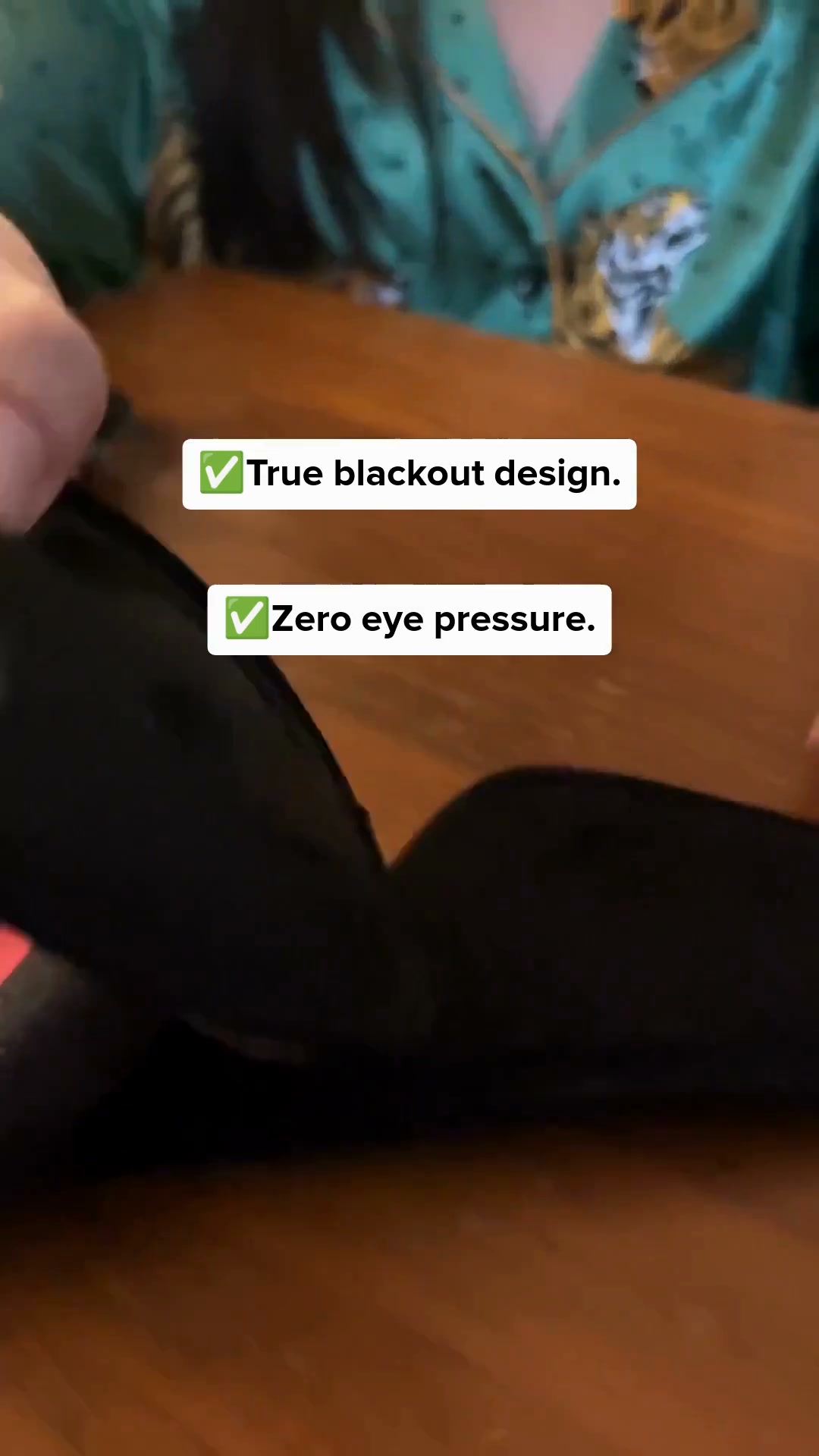 Manta Sleep Facebook ad: Block Light. Sleep Deeper