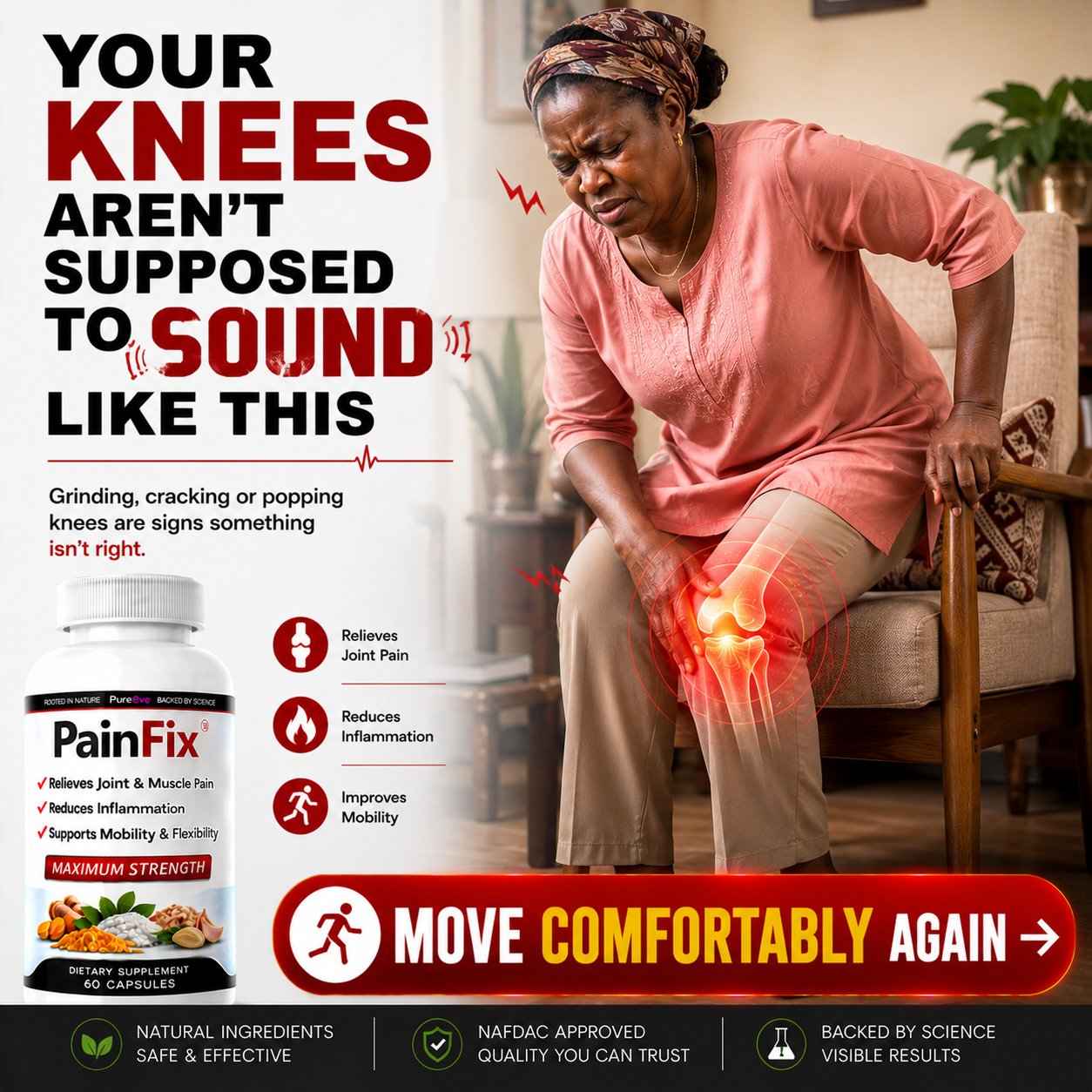 PainFix Facebook ad