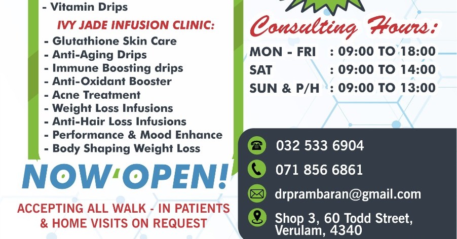 Dr Prasheen Rambaran - PTY LTD Facebook ad: General Practitioner and Men's Health