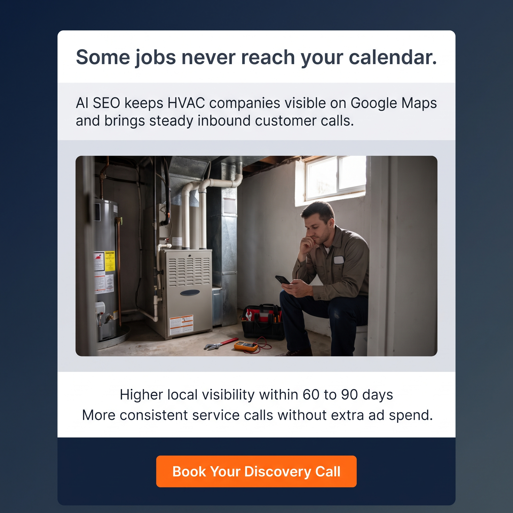 Boost My HVAC Facebook ad: Get More HVAC Jobs From Google Without Chasing Leads