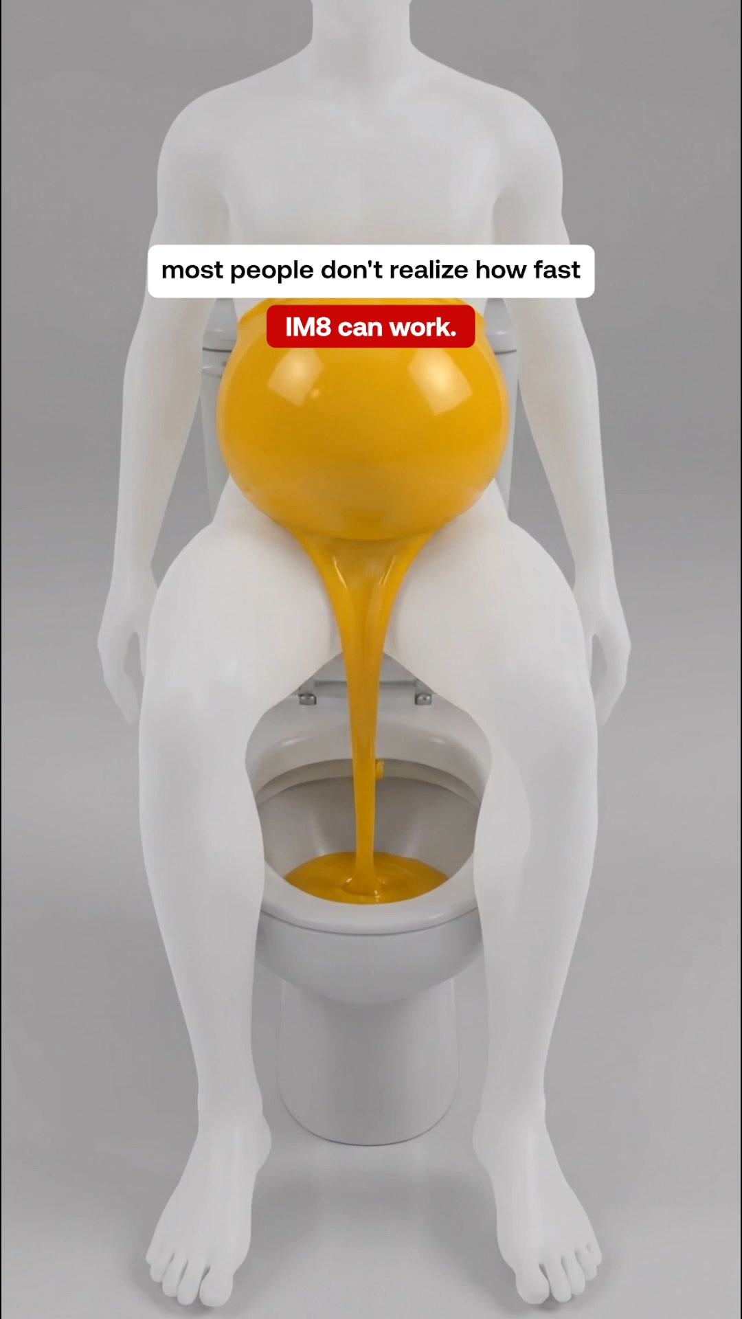 IM8 Health Facebook ad: No More Sixteen Different Bottles.