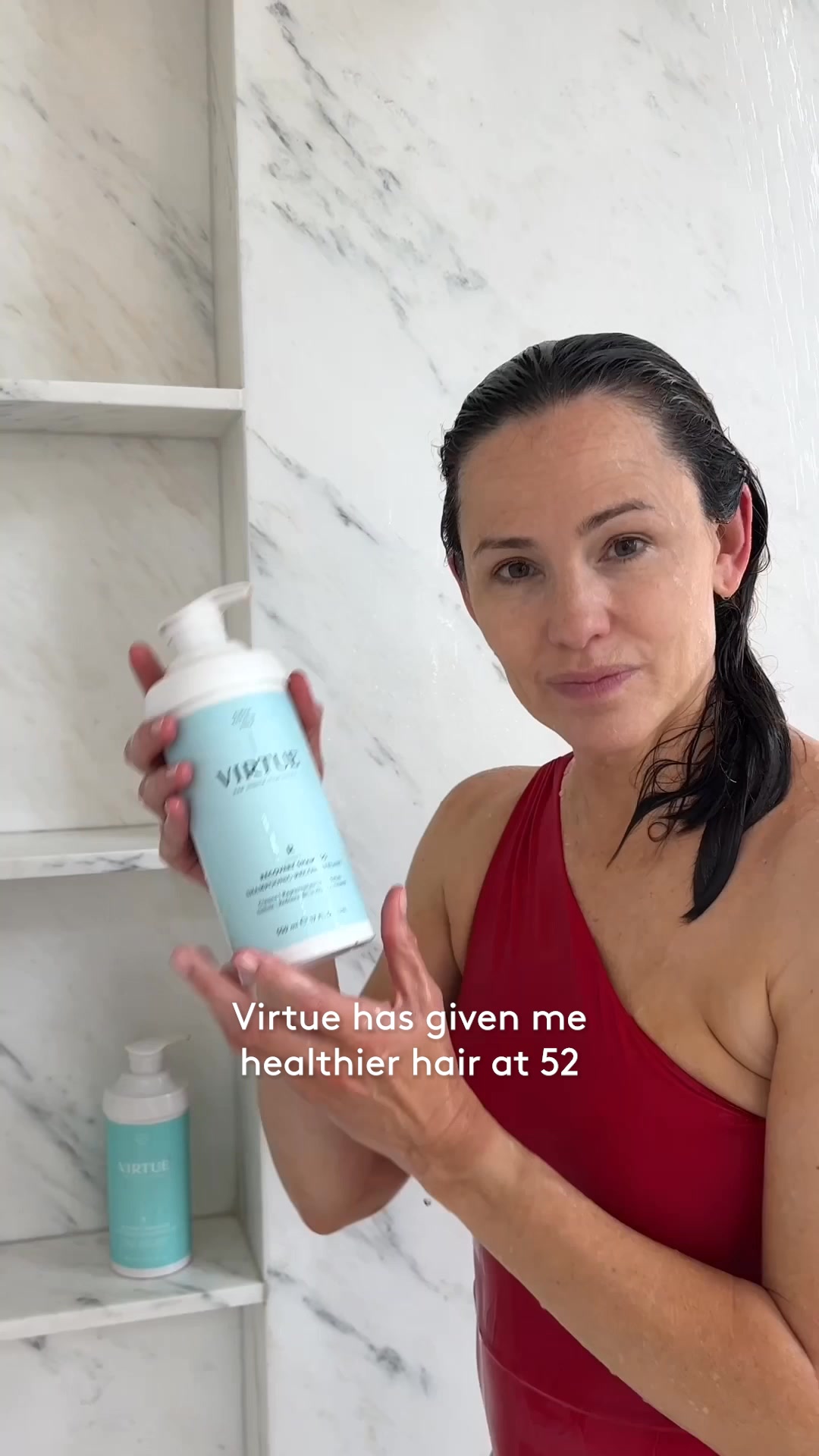 Virtue Labs Facebook ad: Discover Your Best Hair Yet