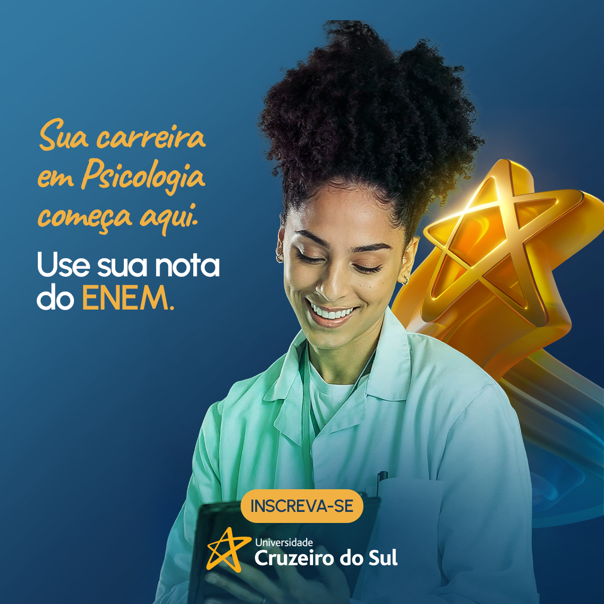 Universidade Cruzeiro do Sul Facebook ad