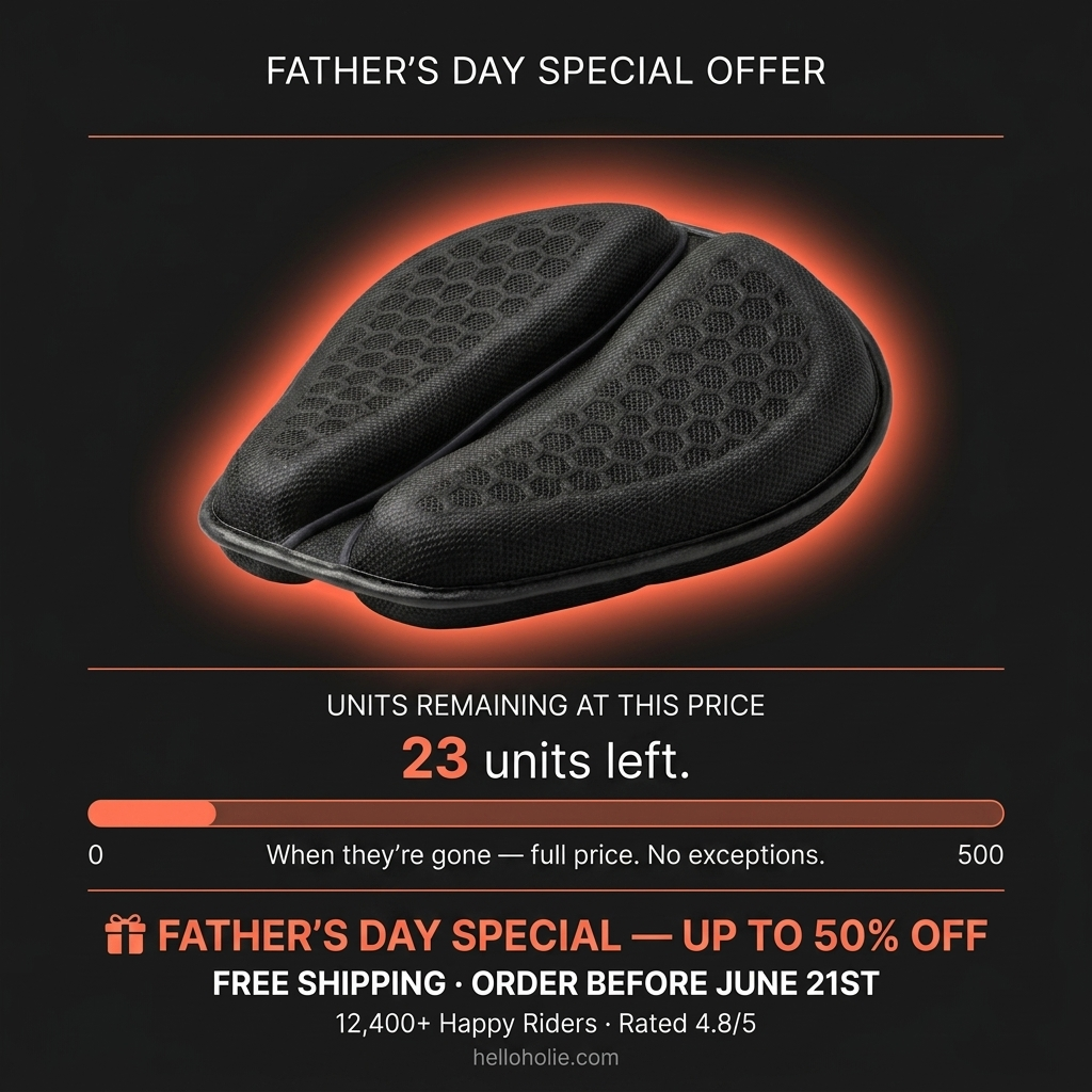 Holie - Rider Facebook ad: Father's Day - Special Offer