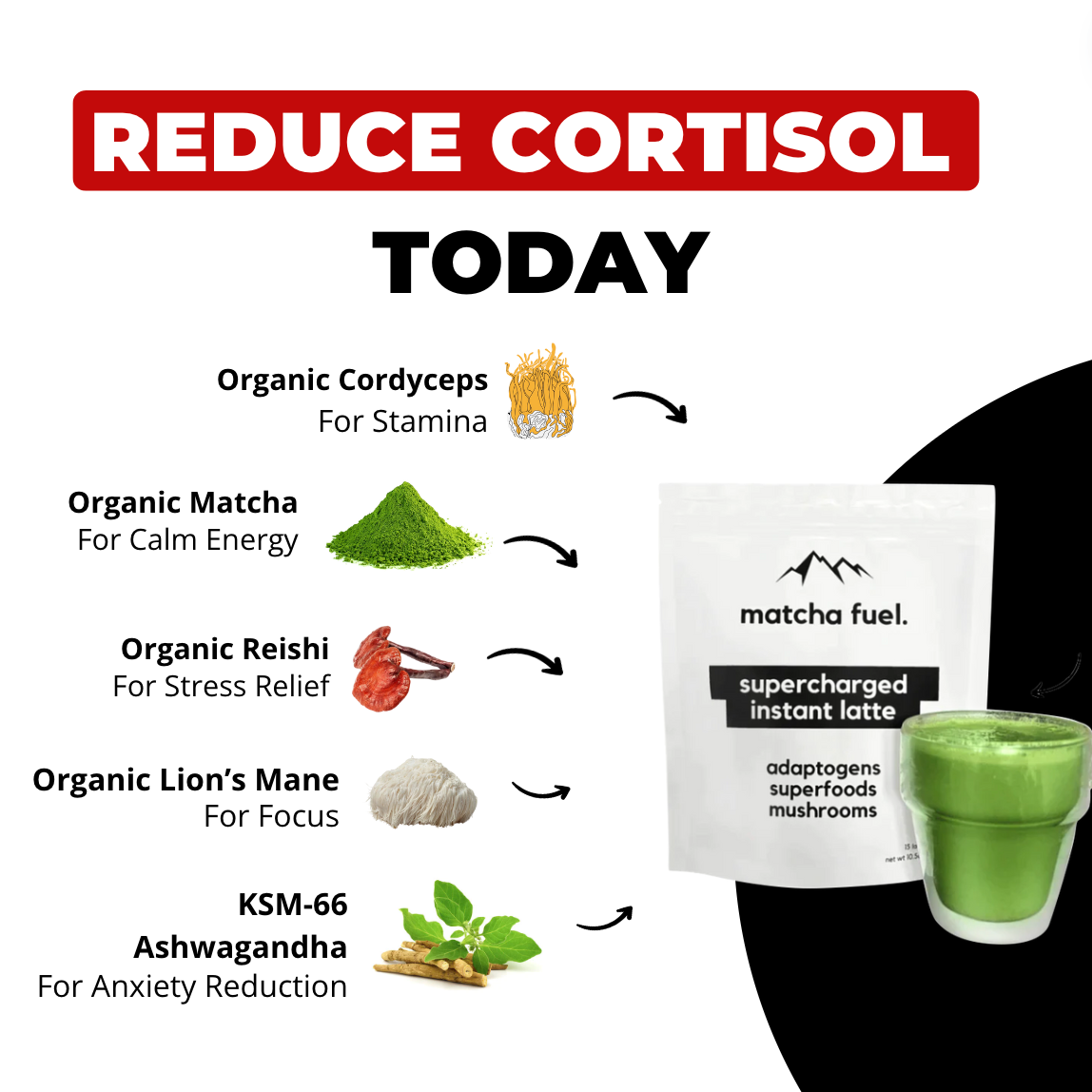 Matcha Fuel Facebook ad