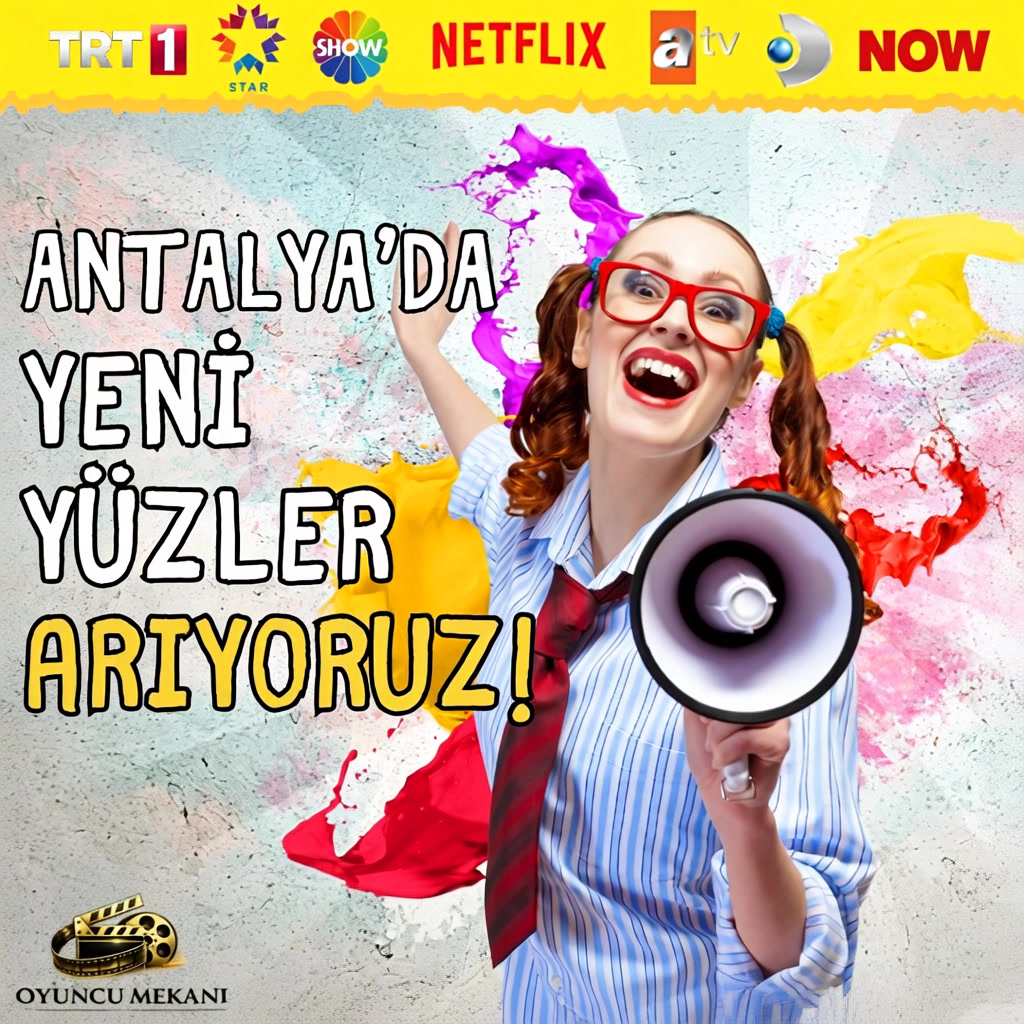 Oyuncu Mekanı Facebook ad: Antalya'da Yeni Yüzlerimizi Arıyoruz!