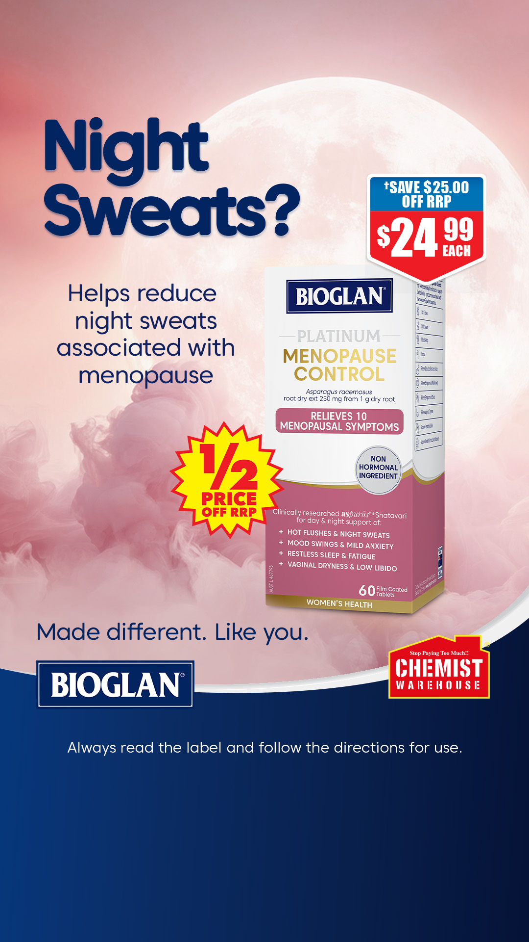 Bioglan Facebook ad
