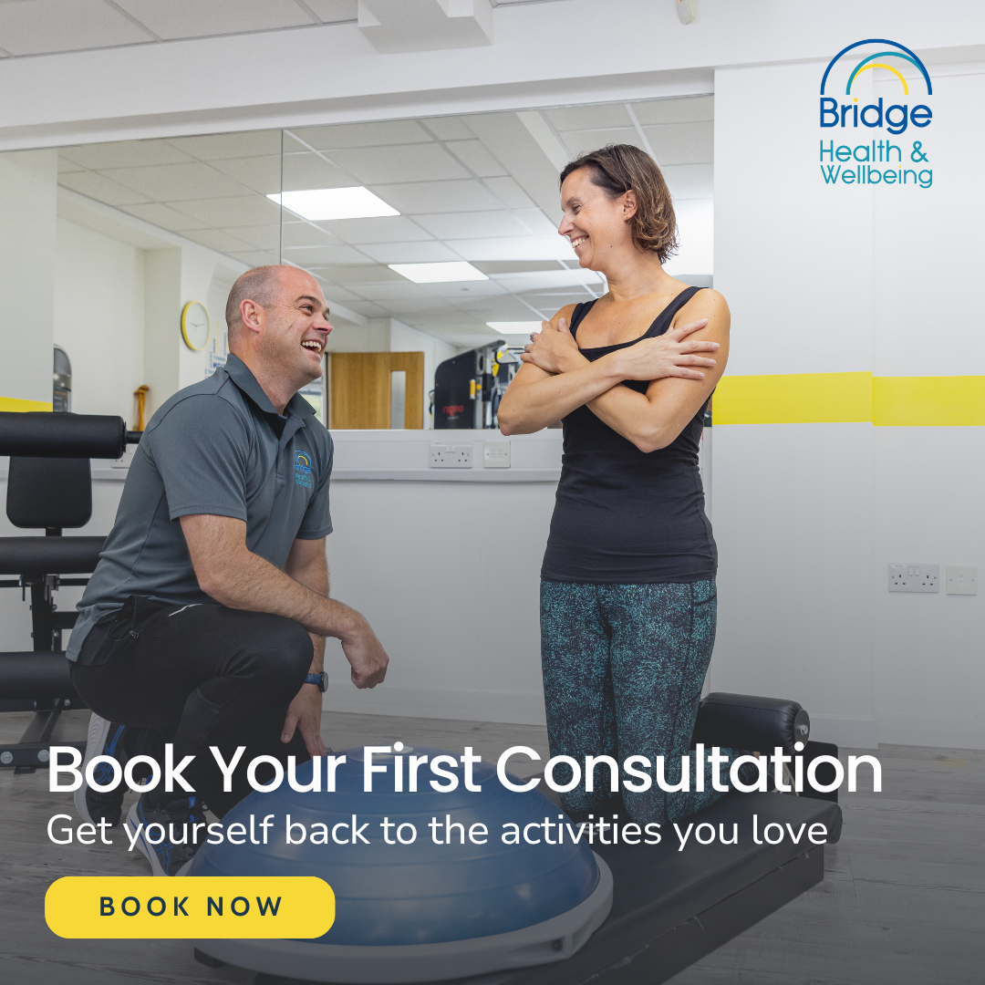 Bridge Health & Wellbeing Facebook ad: You’re One Step Away From Feeling Better