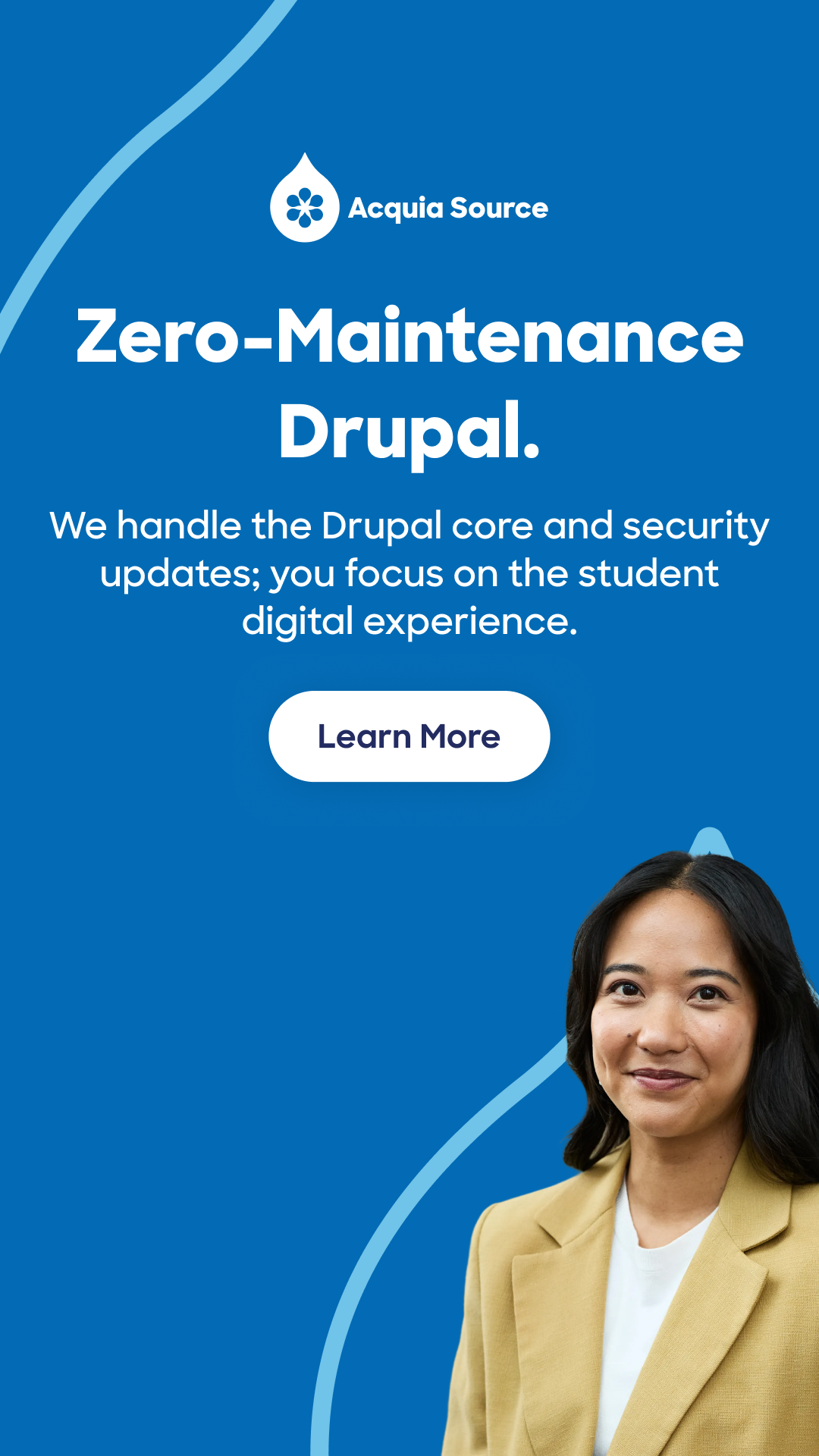 Acquia Facebook ad