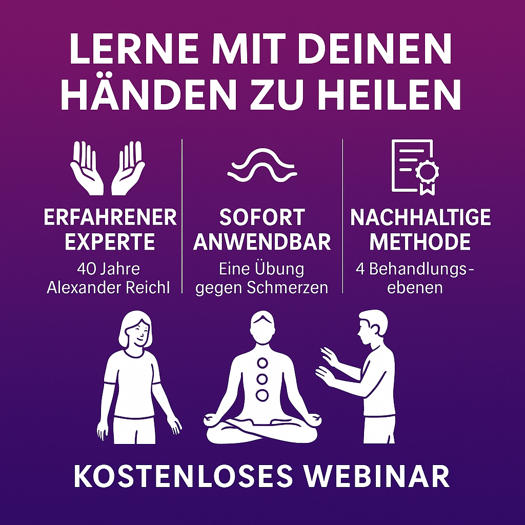 Energy Healing Alexander Reichl Facebook ad: Heile mit deinen Händen