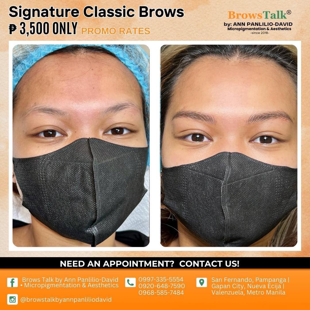 Brows Talk by Ann Panlilio-David • Micropigmentation & Aesthetics Facebook ad