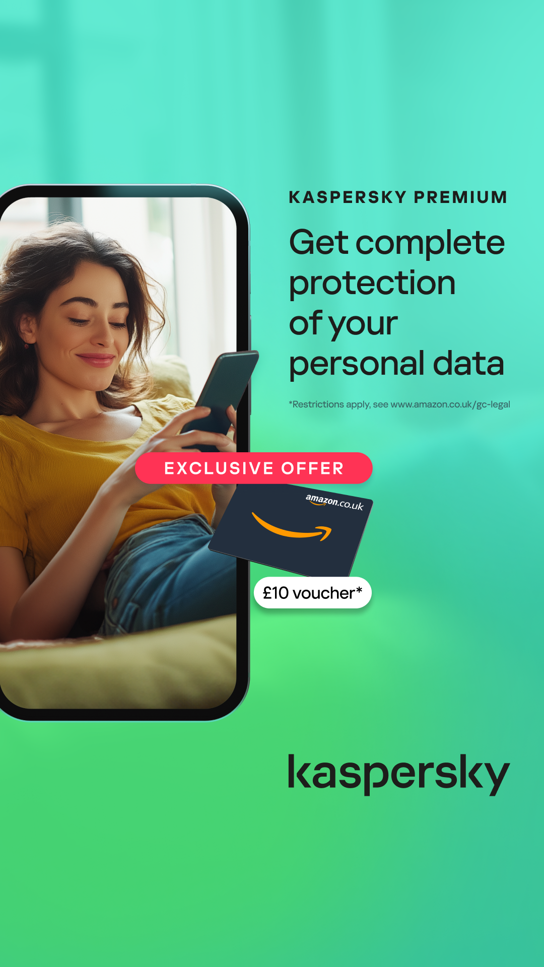 Kaspersky Facebook ad