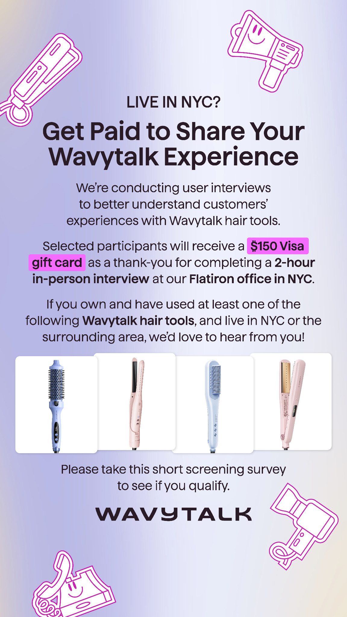 Wavytalkus Facebook ad
