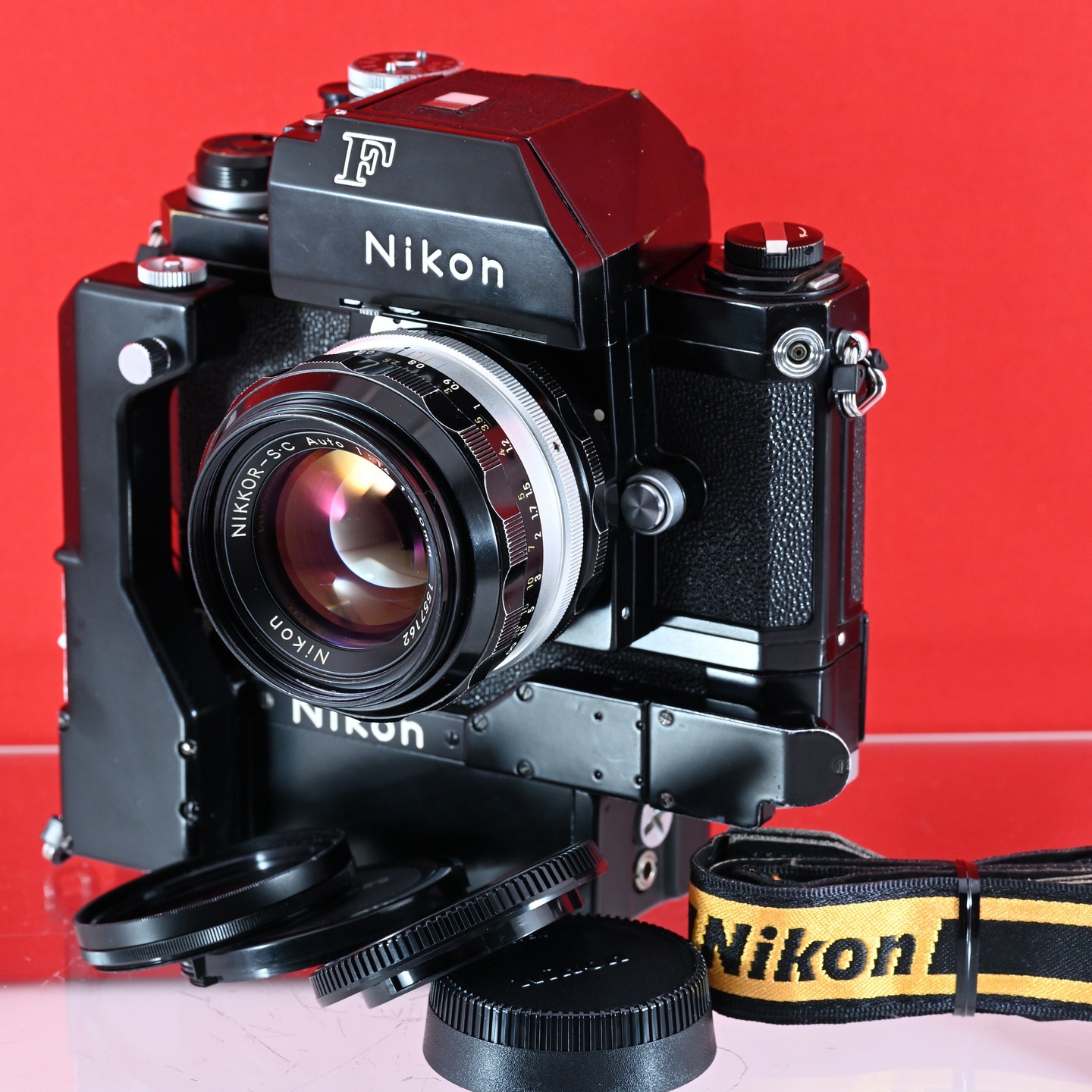shakeshopjapan Facebook ad: Nikon F Photomic Late Model + Nikkor-S·C 1,4/50mm…