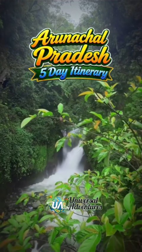 Universal Adventures Facebook ad: Explore Beautiful Arunachal this year with us