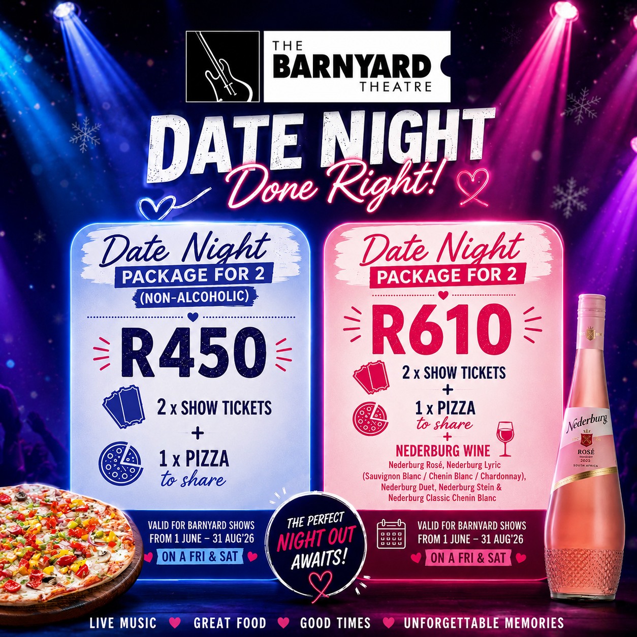 Emperors Palace Barnyard Facebook ad: The Barnyard Theatre - A TRIBUTE TO LEGENDS - EMPERORS…