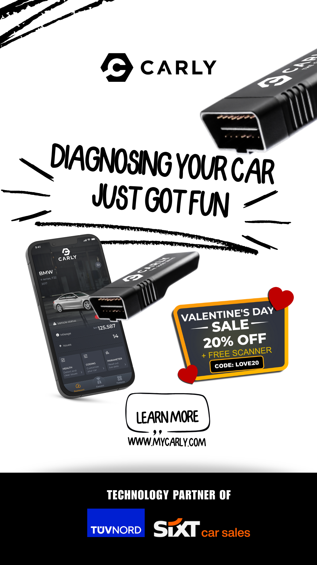 Carly - Connected Car Facebook ad