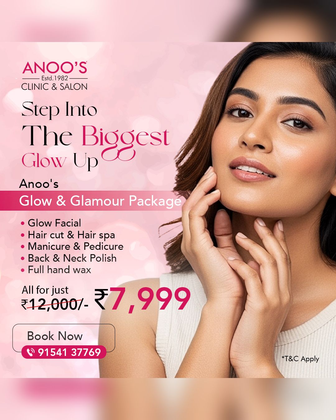 Anoo's Facebook ad