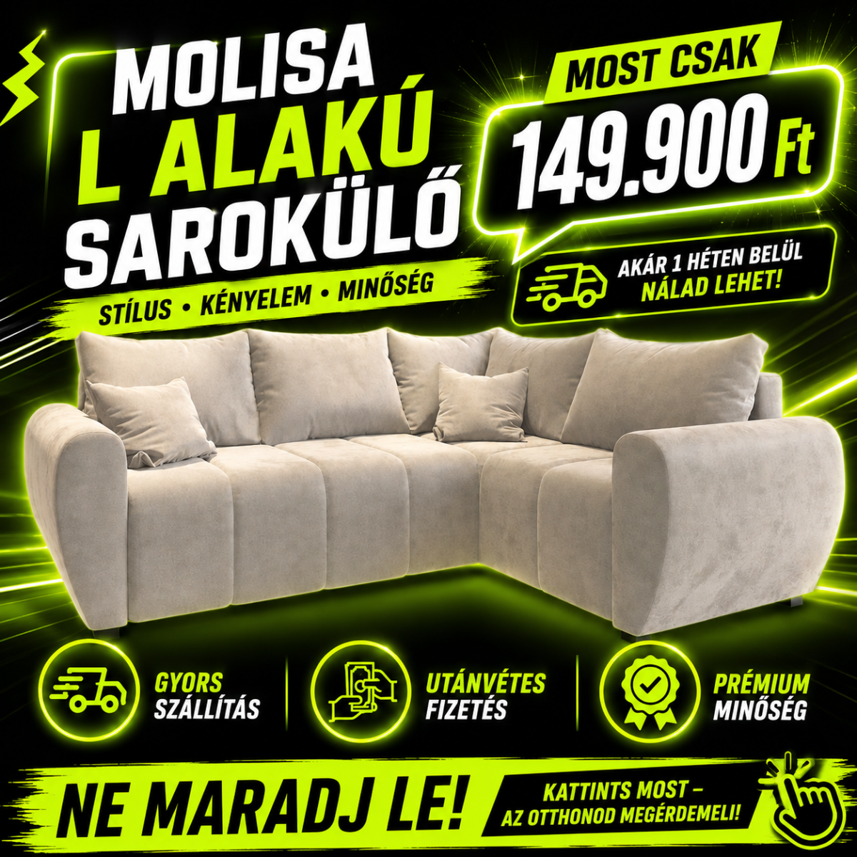 B&ZS Bútor Webáruház Facebook ad