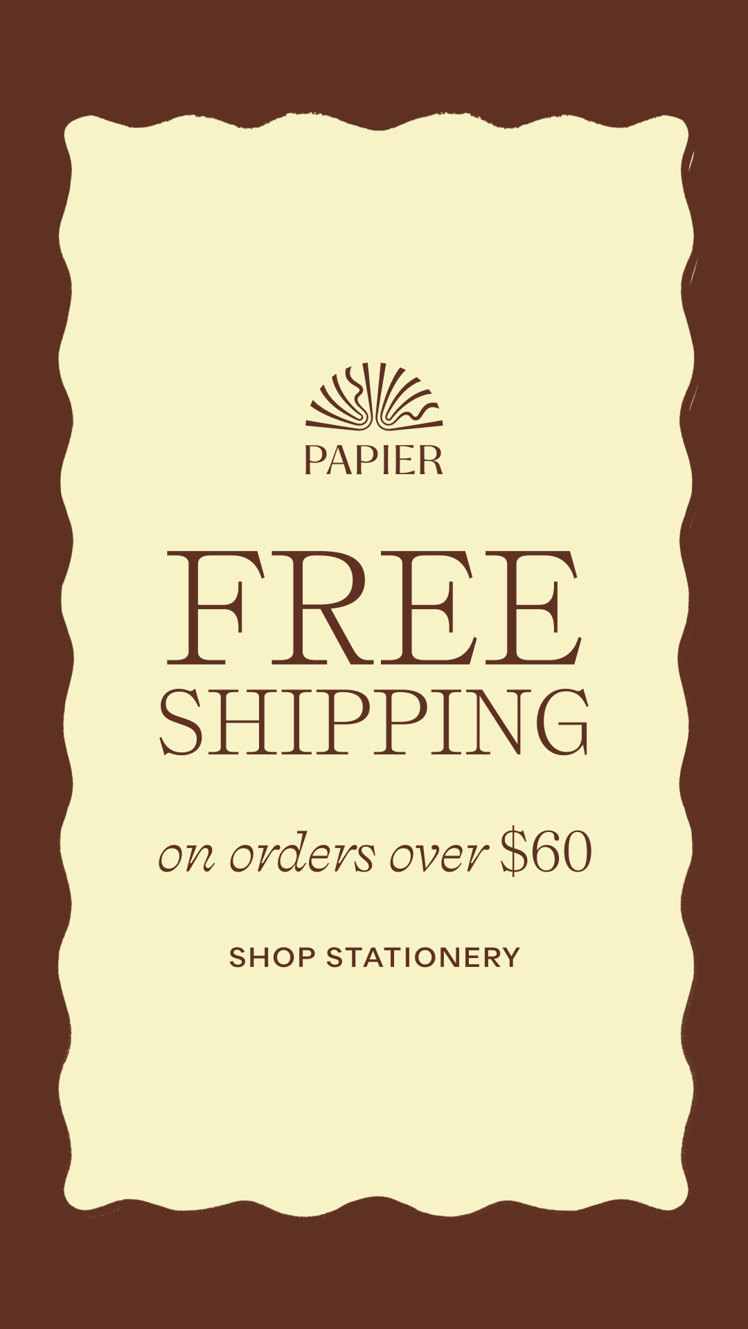 Papier Facebook ad