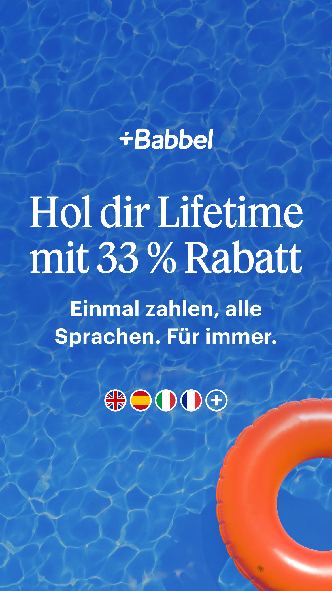 Babbel Facebook ad