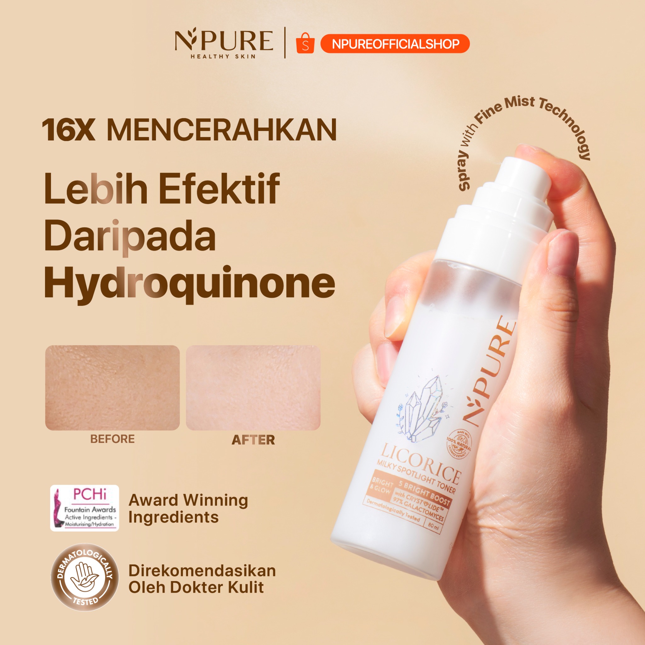 Npure Skincare Facebook ad