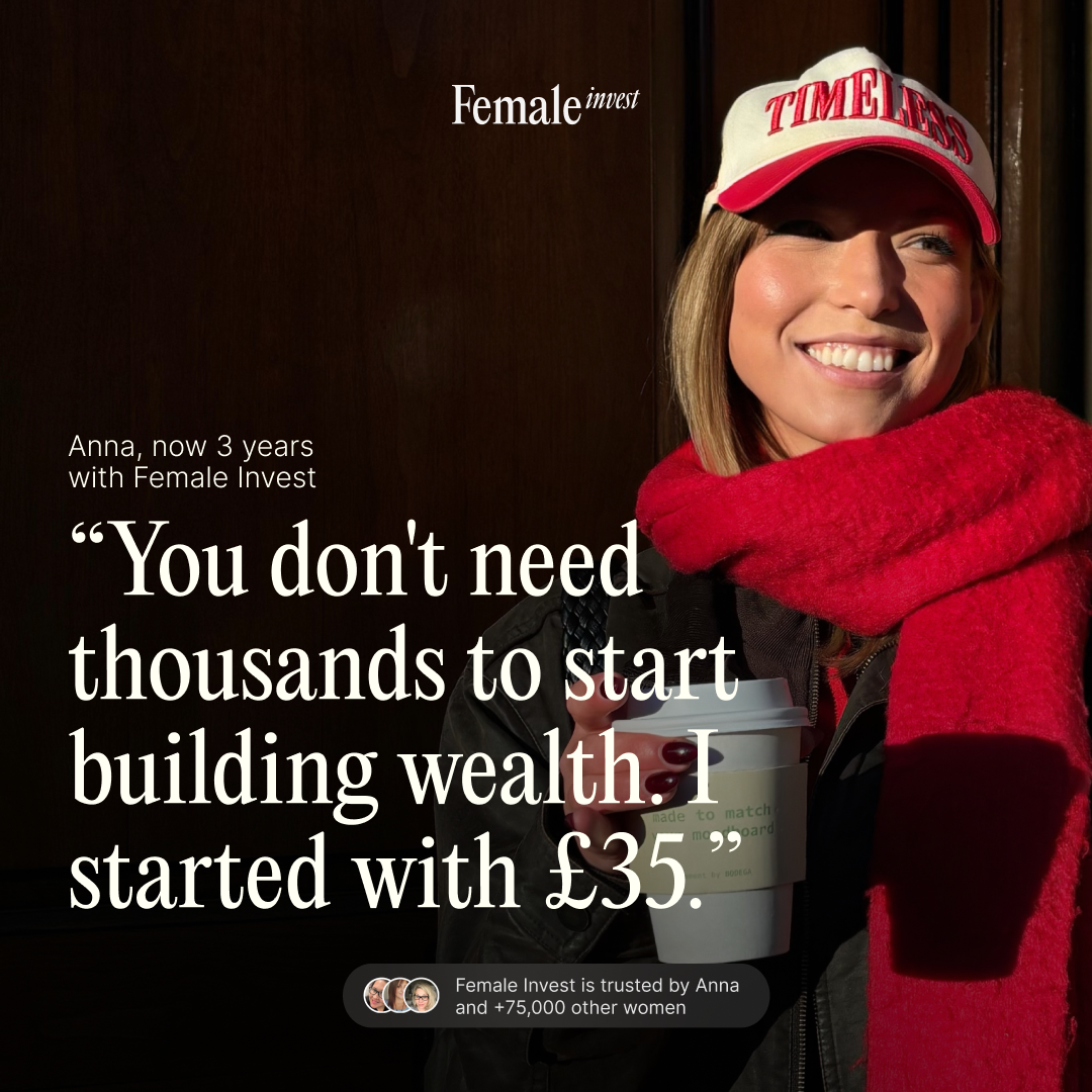 Female Invest Facebook ad