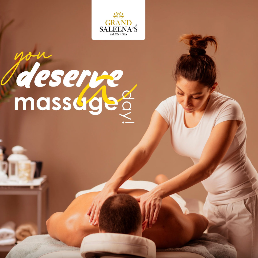 Grand Saleena's Salon & Spa Facebook ad: Luxury Hotel in Gulberg