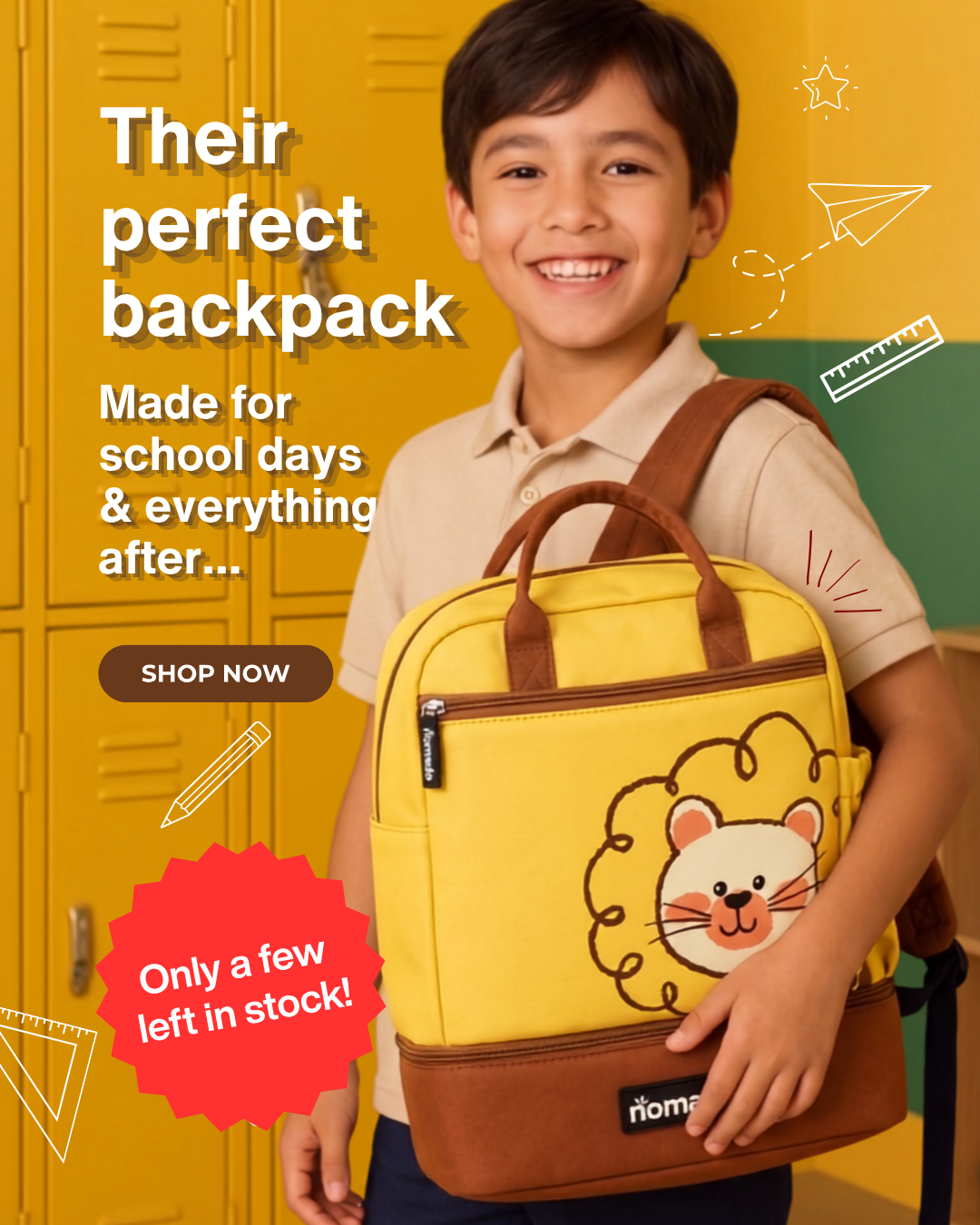 Nomadokids Facebook ad