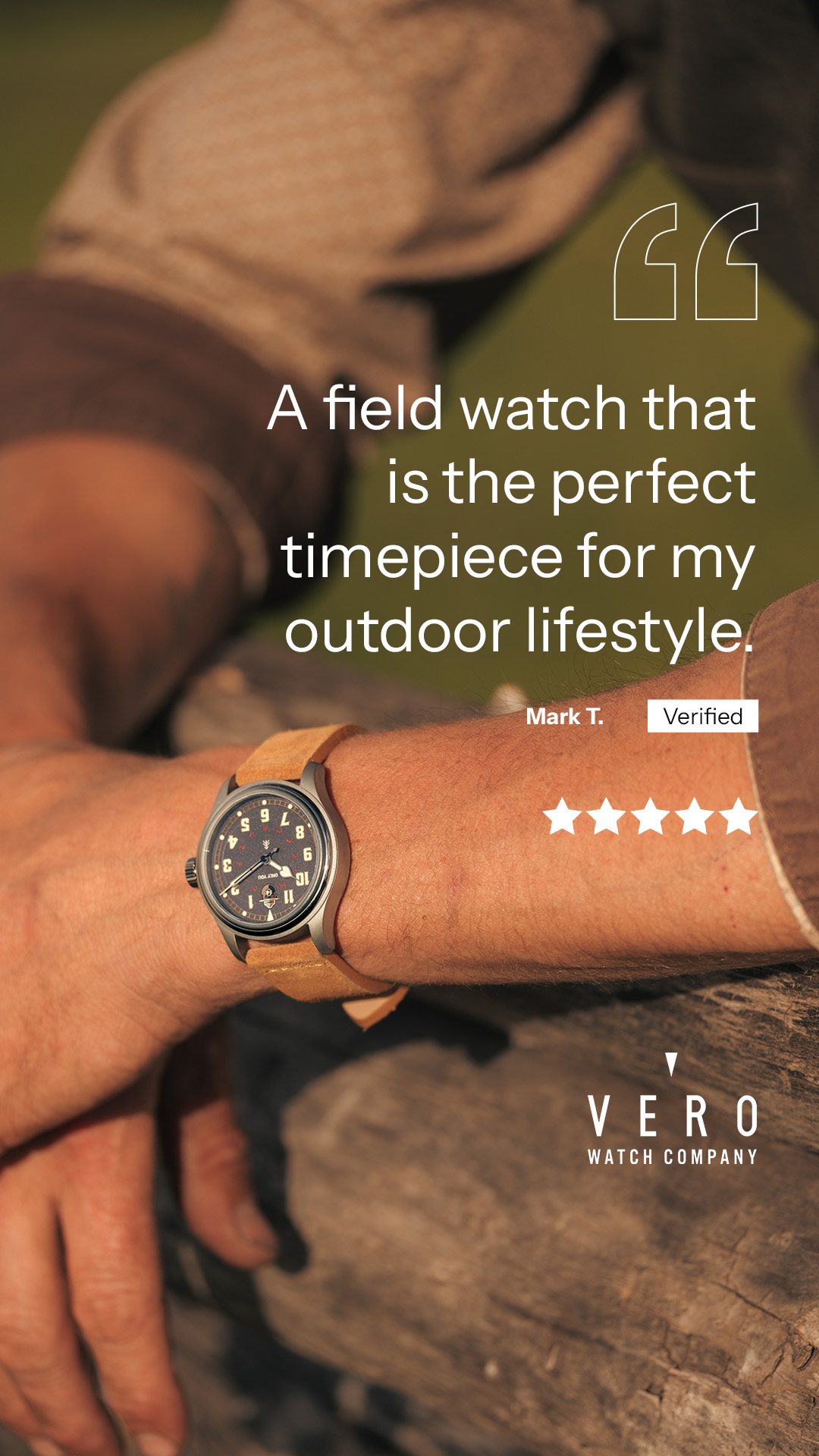 VERO Watch Company Facebook ad from Jan 17, 2026