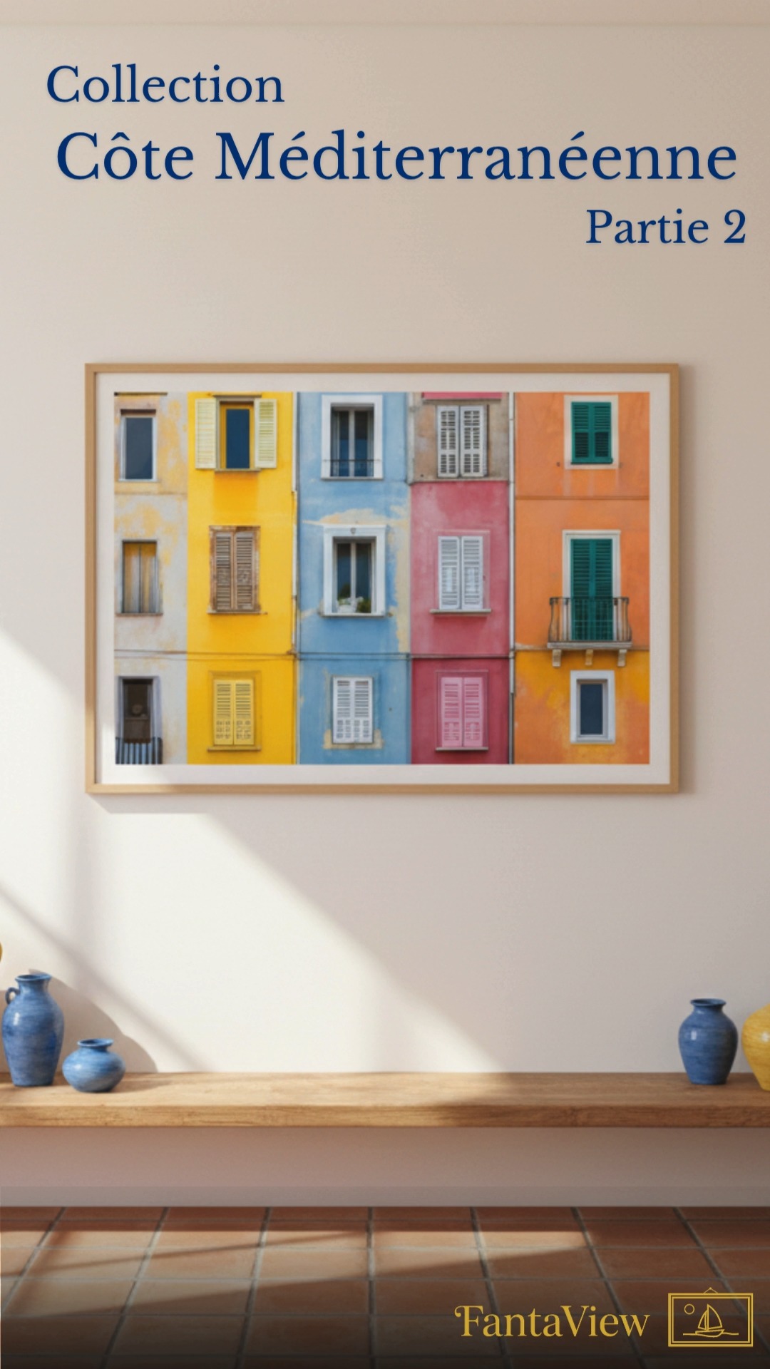 FantaView Facebook ad: Notre collection Côte Méditerranéenne s'invite dans vos…