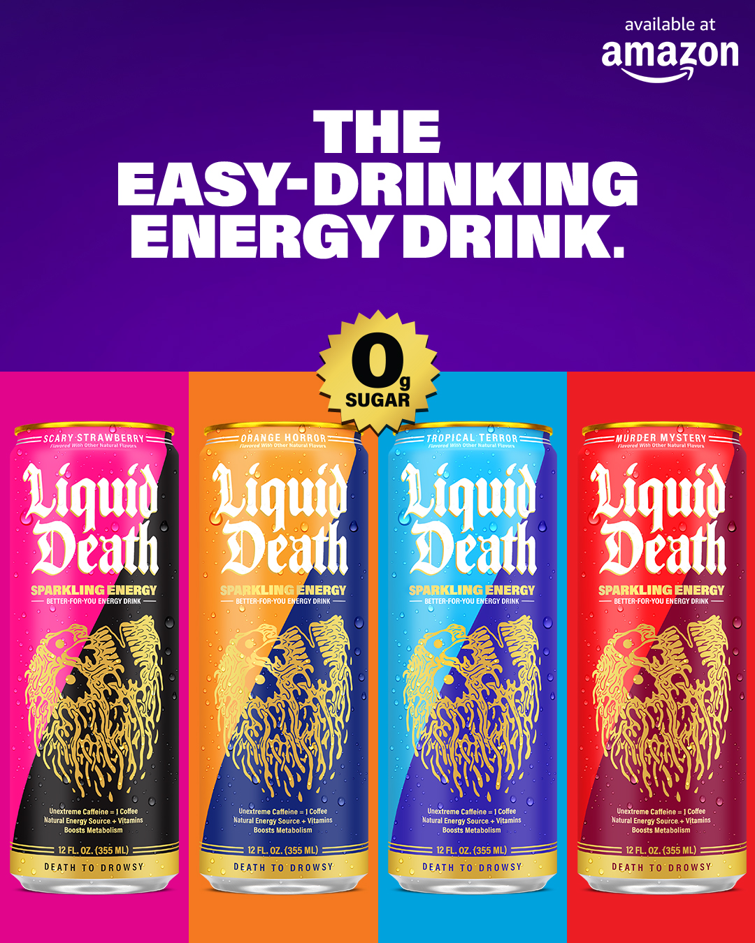 Liquid Death Facebook ad