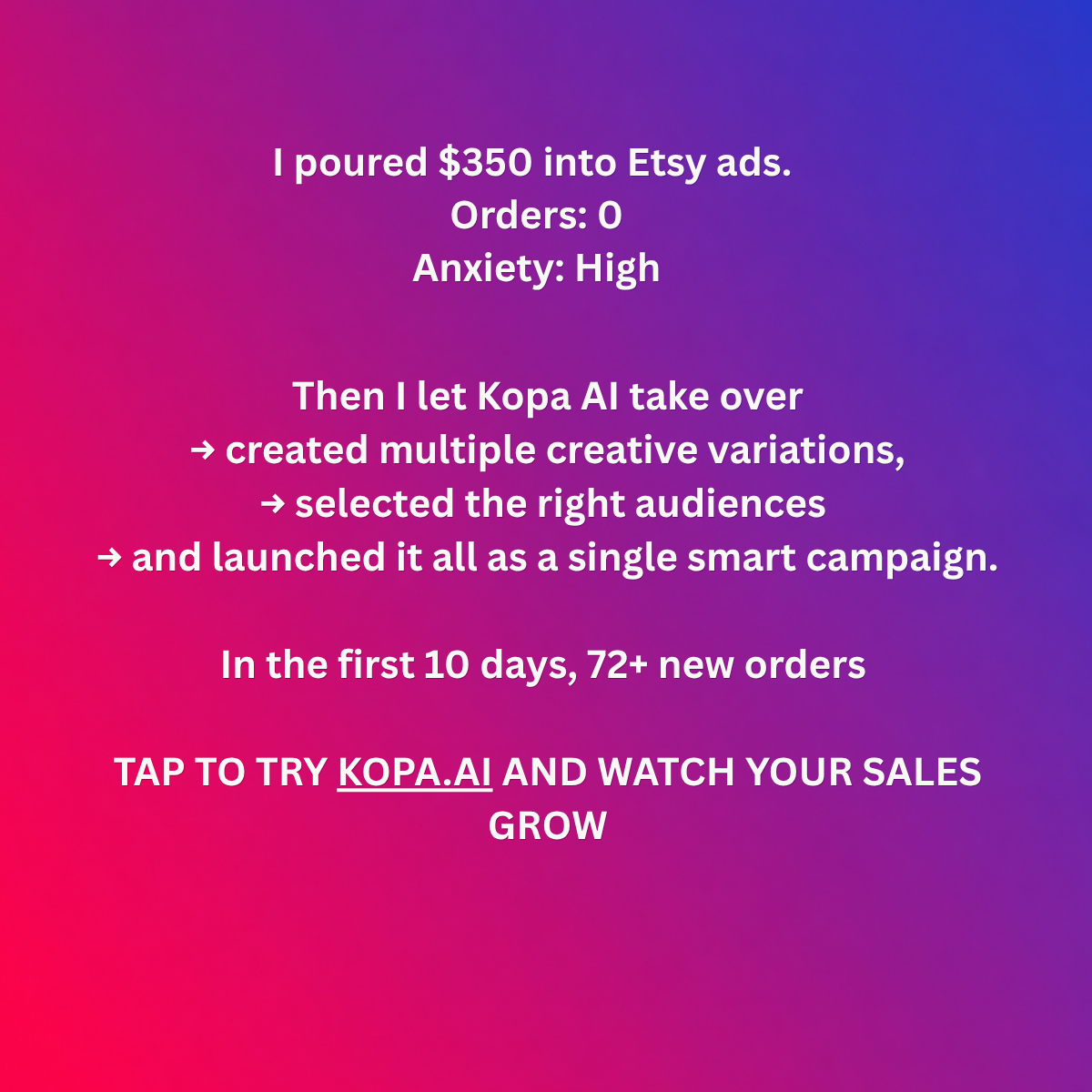Jessica Smith Facebook ad: More Clients, Starting This Week
