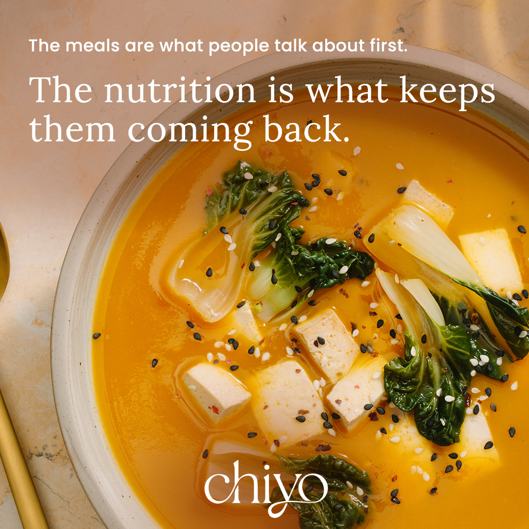 Chiyo Facebook ad: Nourishing Postpartum Care