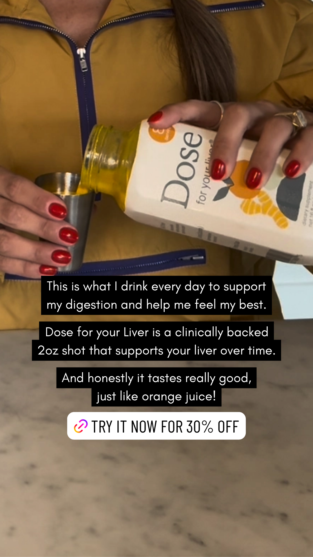 Olivia Amato Facebook ad