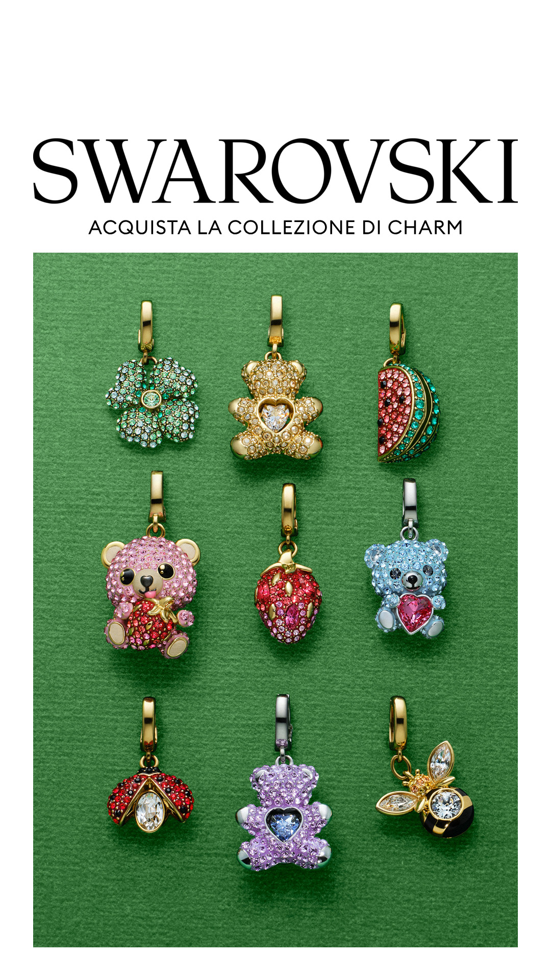 SWAROVSKI Facebook ad from Feb 24, 2026