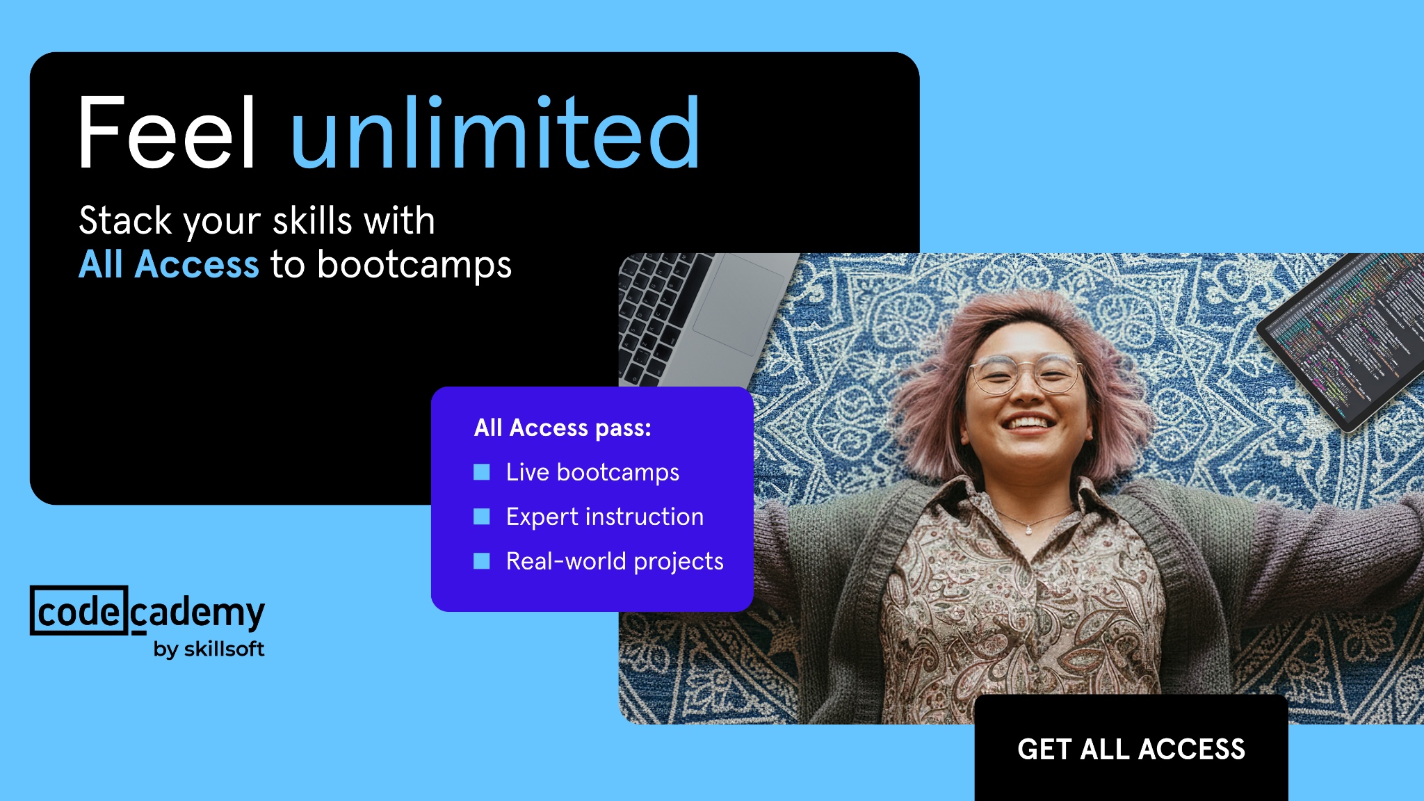 Codecademy Facebook ad