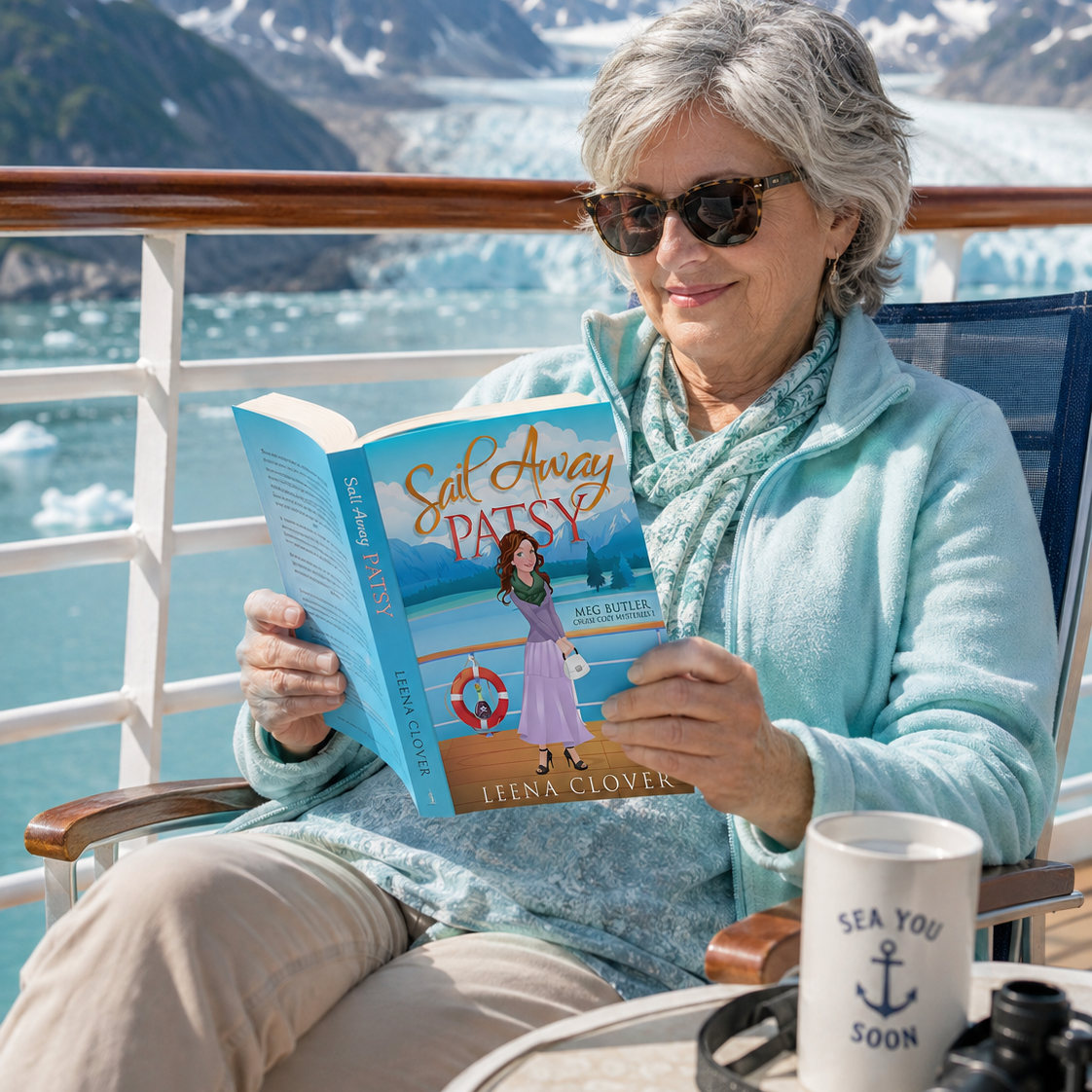 Leena Clover Cozy Mystery Books Facebook ad