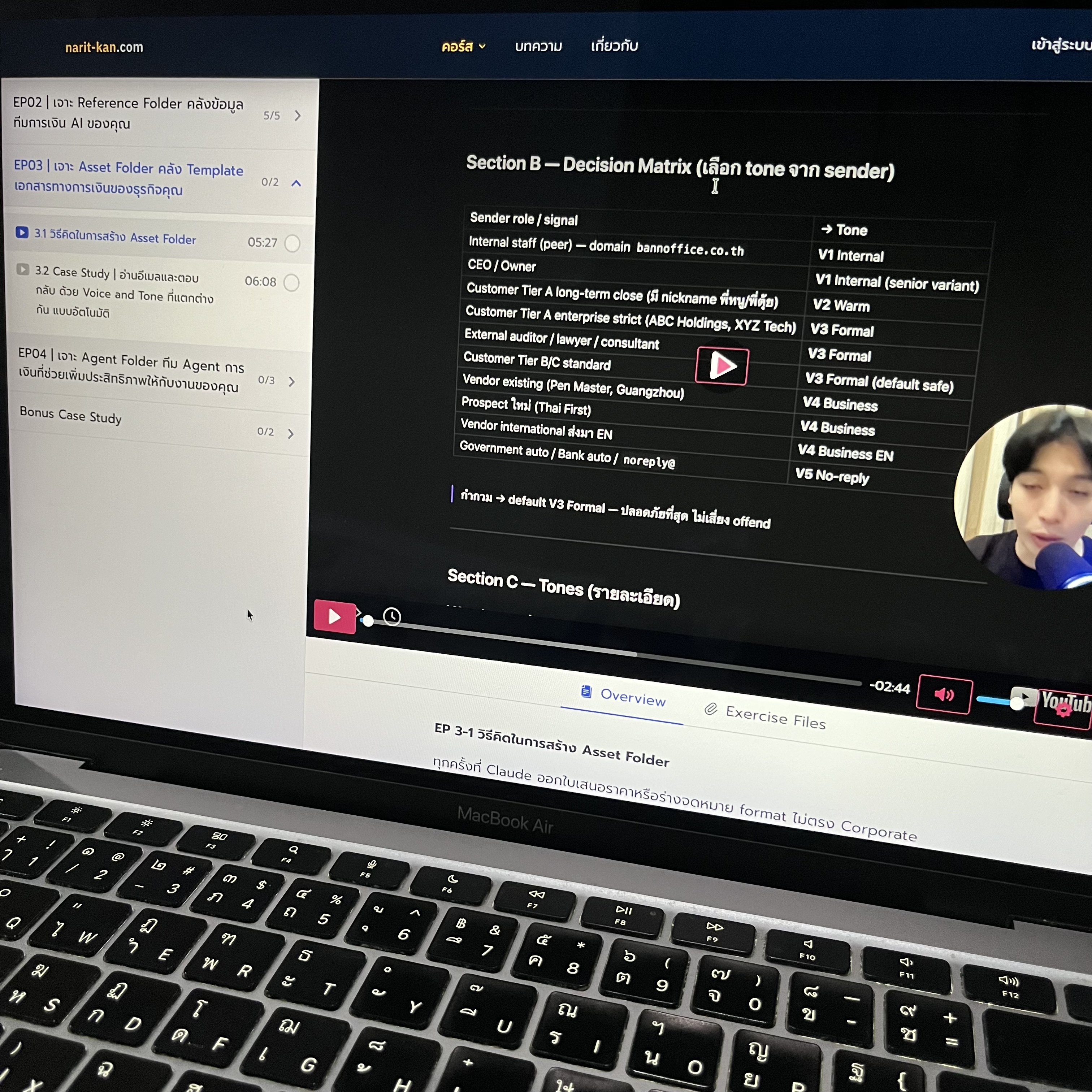 Narit Learning Facebook ad